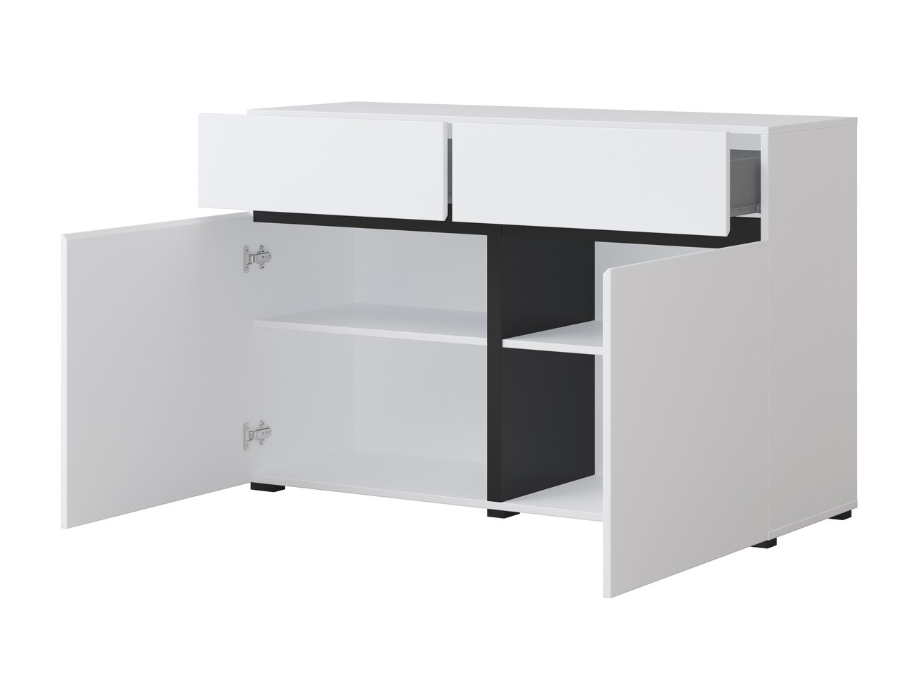 Parete attrezzata Alfere 108 (Bianco)