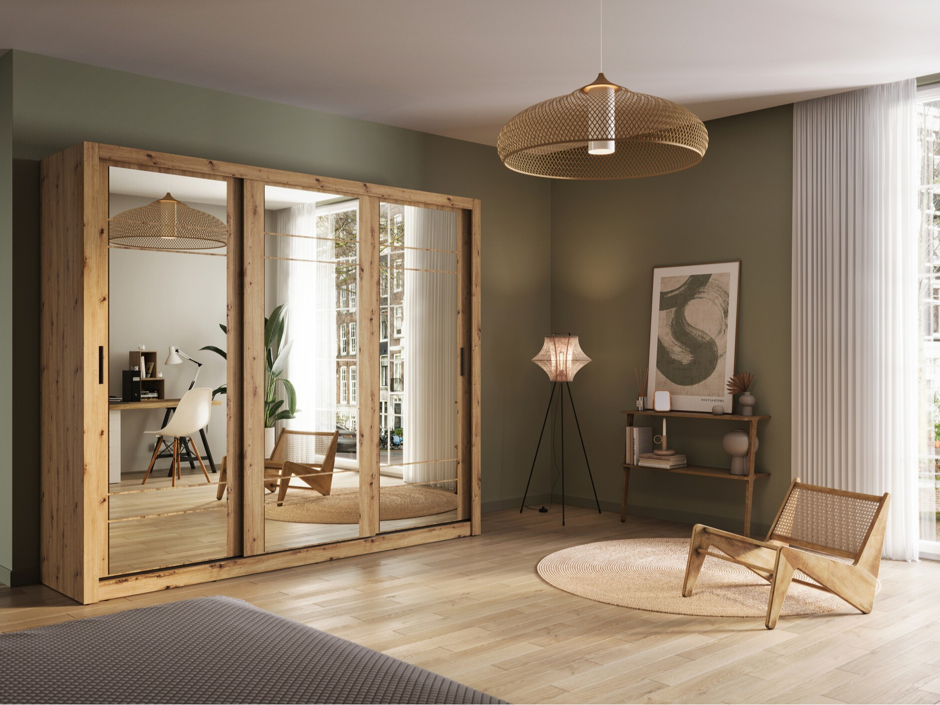Armadio Fresno 101 (Rovere Artisan)
