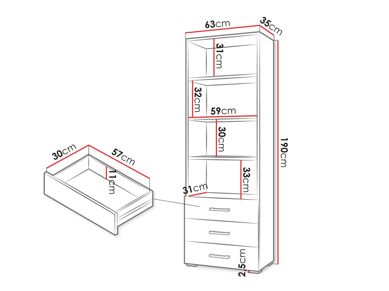 Scaffale Comfivo Casus