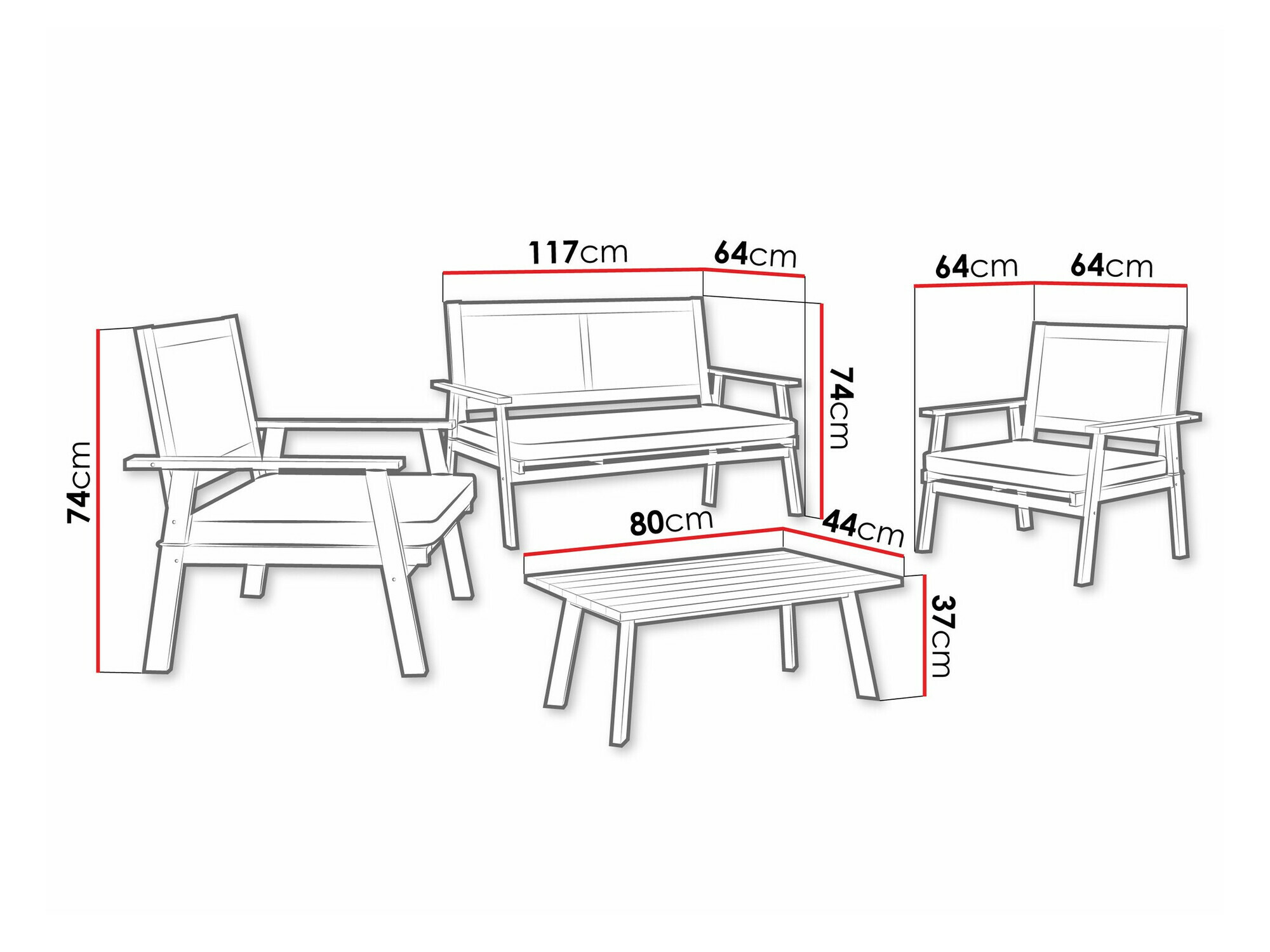 Mobili da giardino Lecter