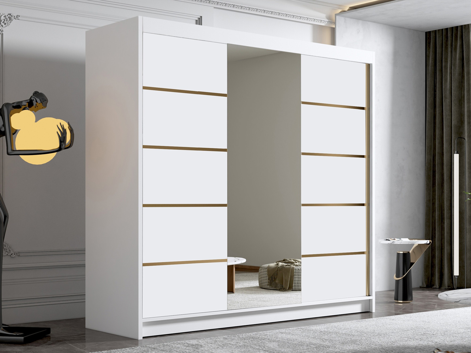 Armadio Closico Plenor VI (Bianco)