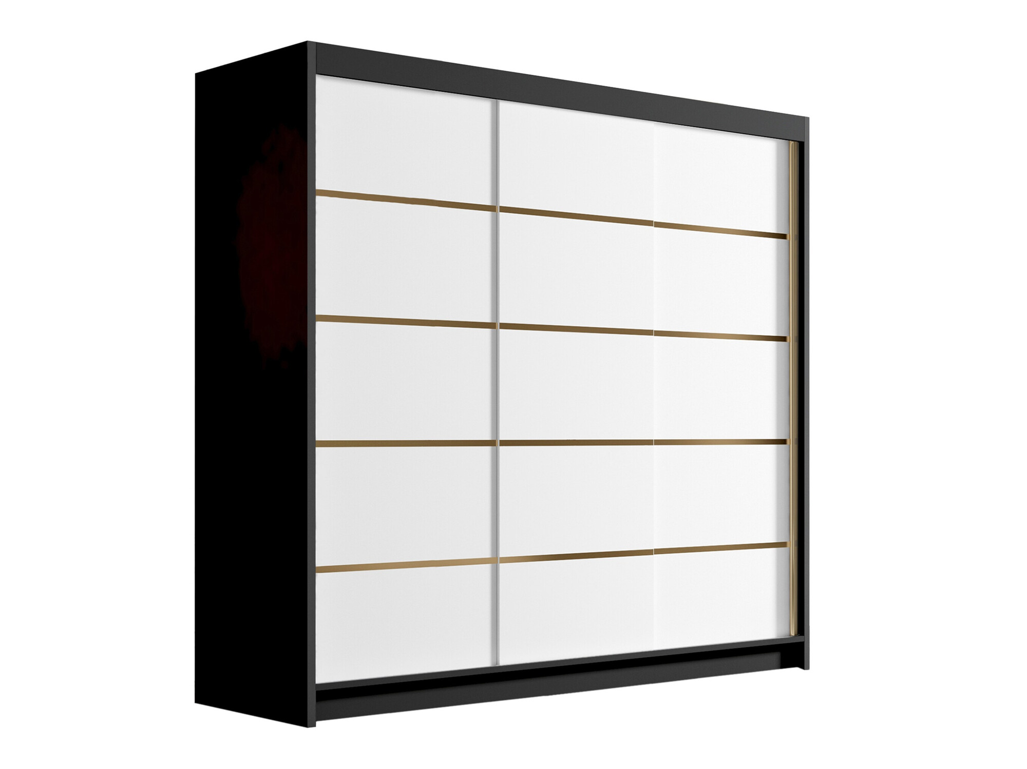 Armadio Closico Plenor VI (Nero + Bianco)