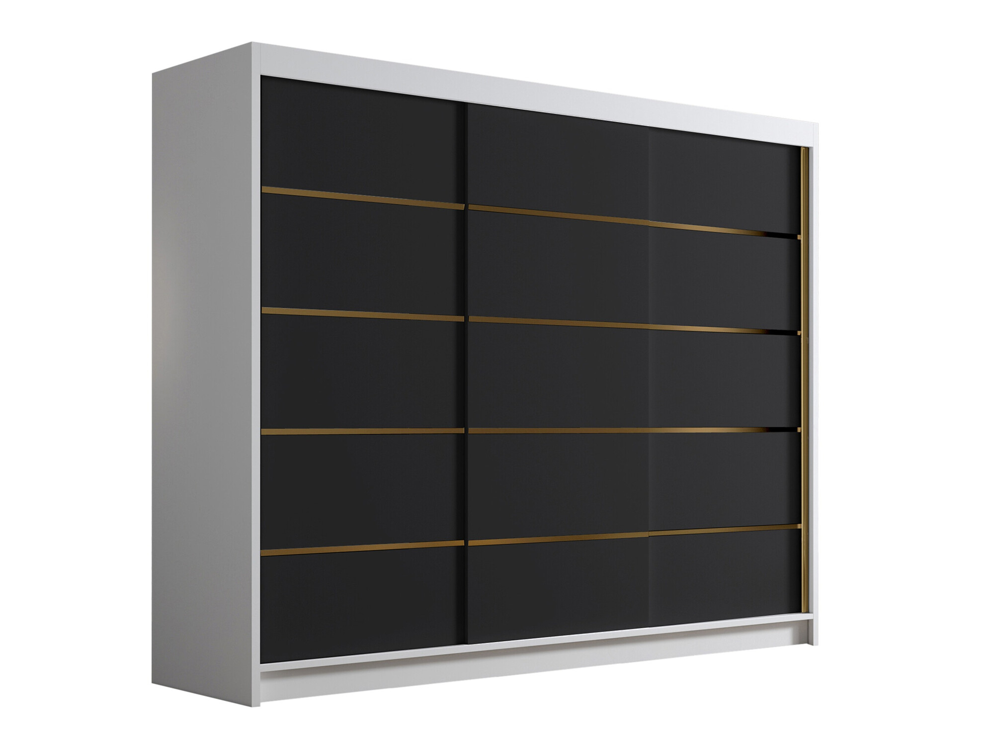 Armadio Closico Veltron II (Bianco + Nero)