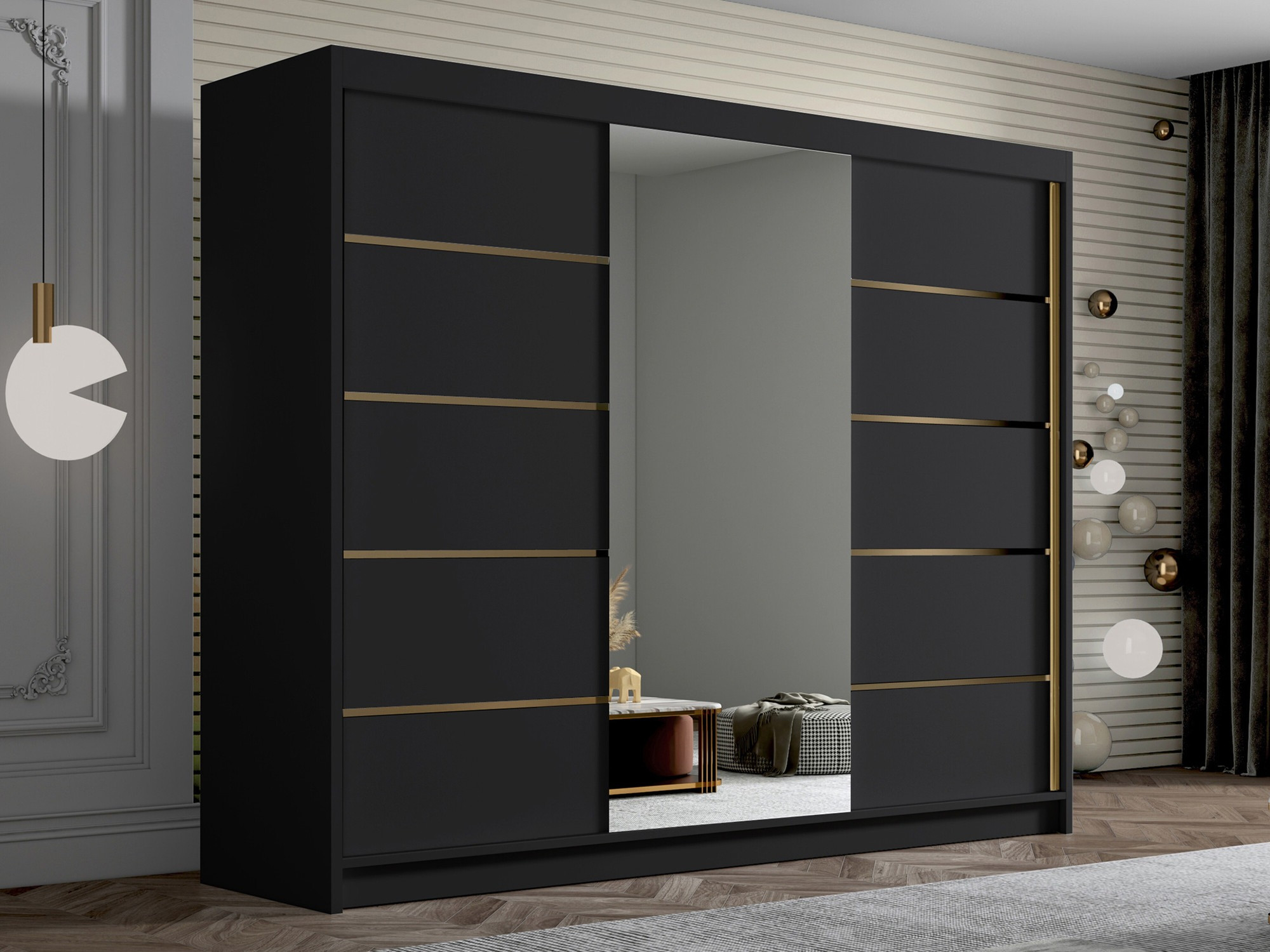 Armadio Closico Veltron II (Nero)