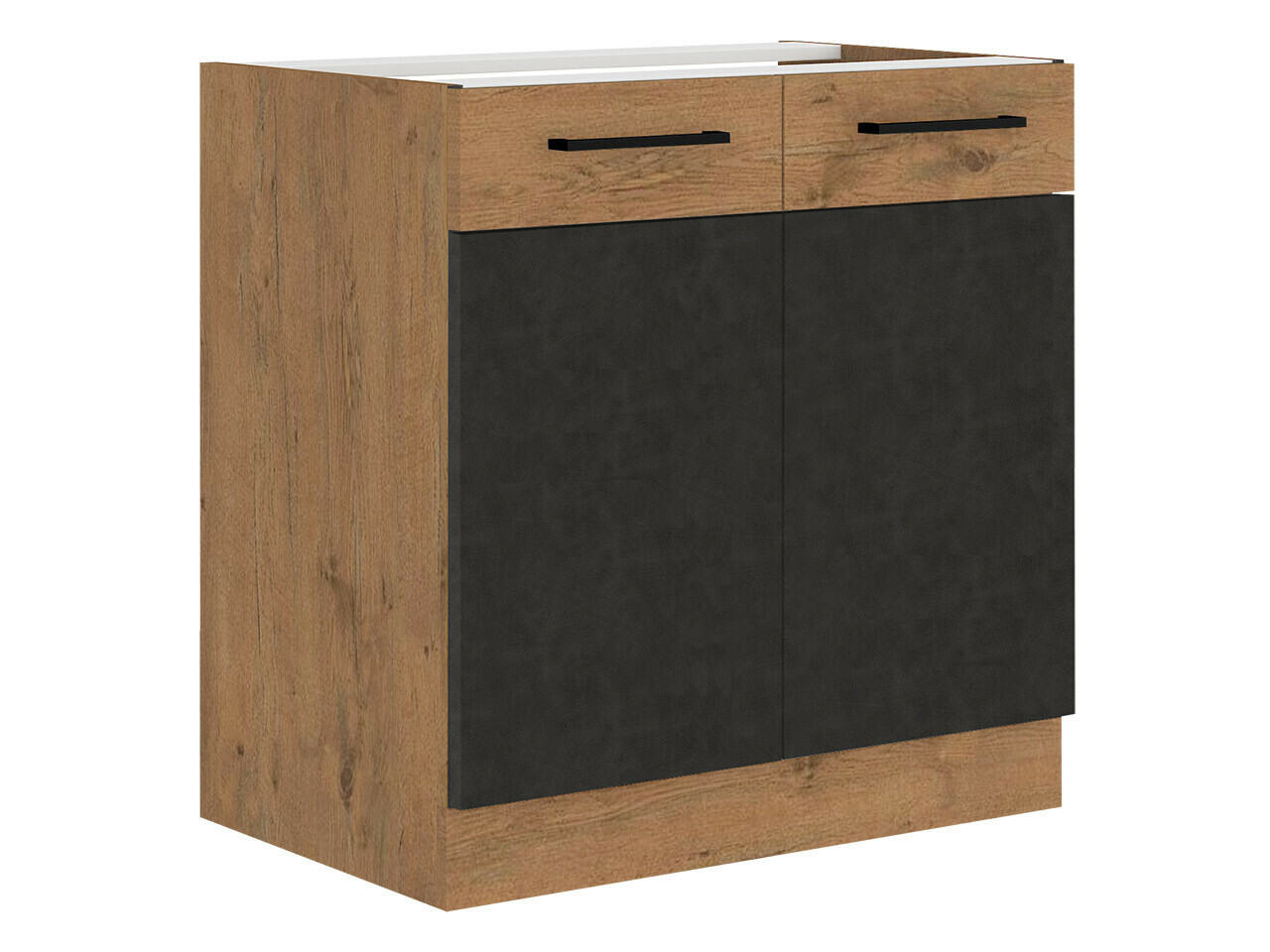 Armadietto componibile con ante Wood Grey 110