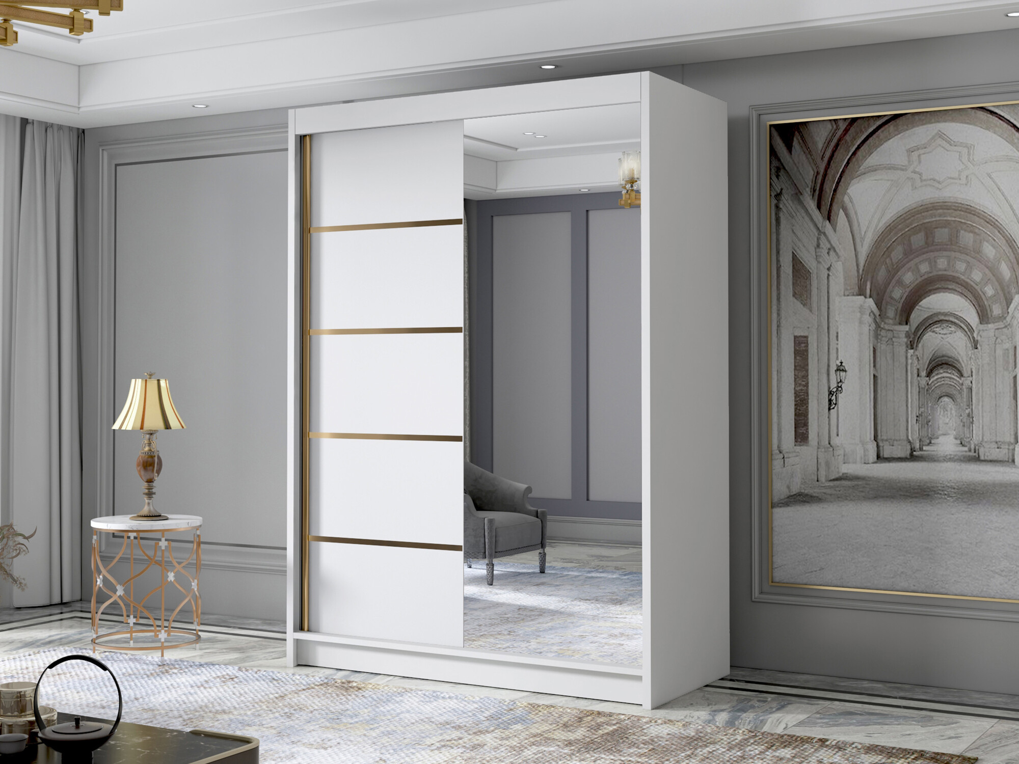 Armadio Closico 188 (Bianco)