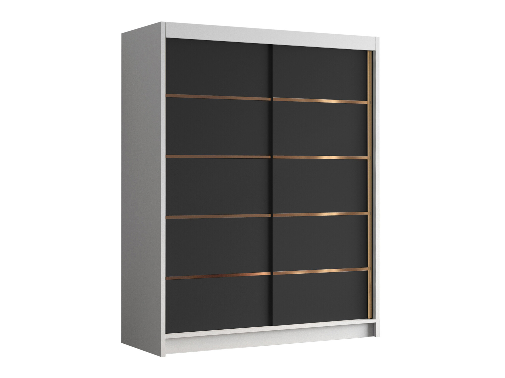 Armadio Closico Capsa III (Bianco + Nero)