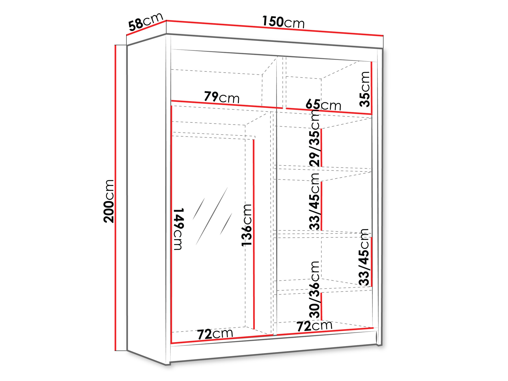 Armadio Closico Capsa III (Cachemire)