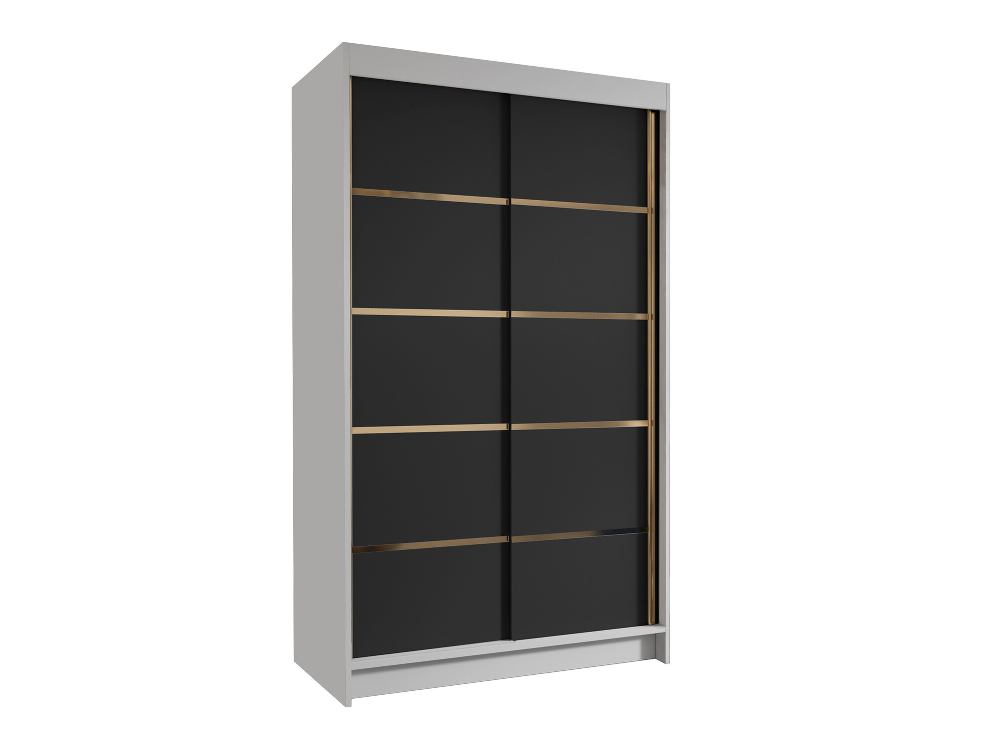 Armadio Closico Corden III (Bianco + Nero)