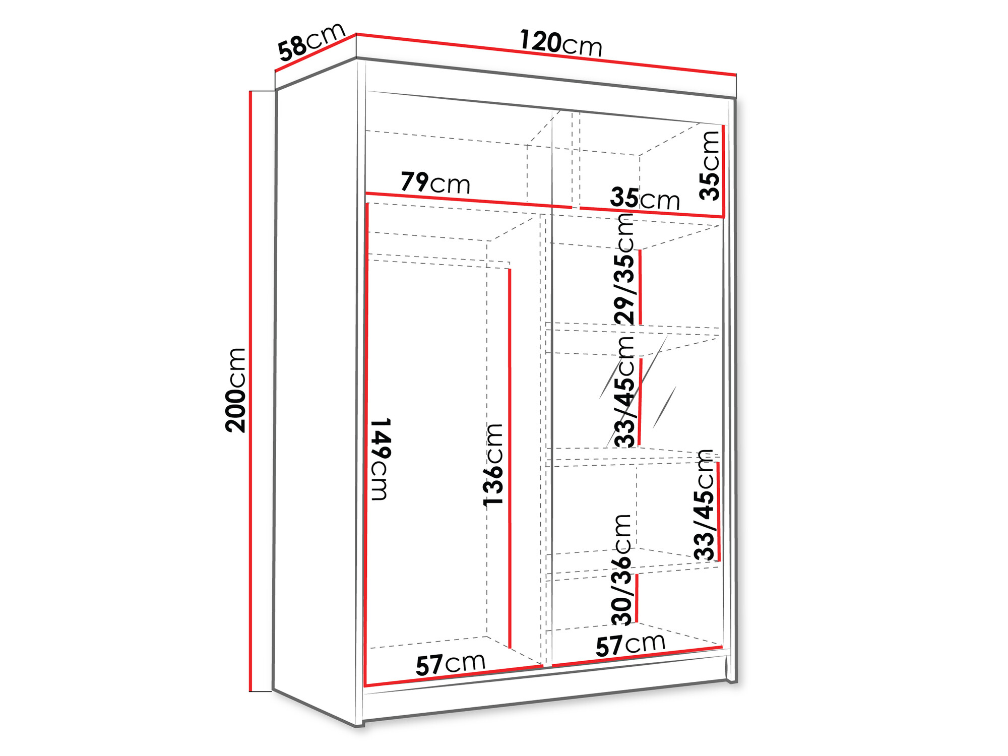 Armadio Closico Fornix III (Cachemire)