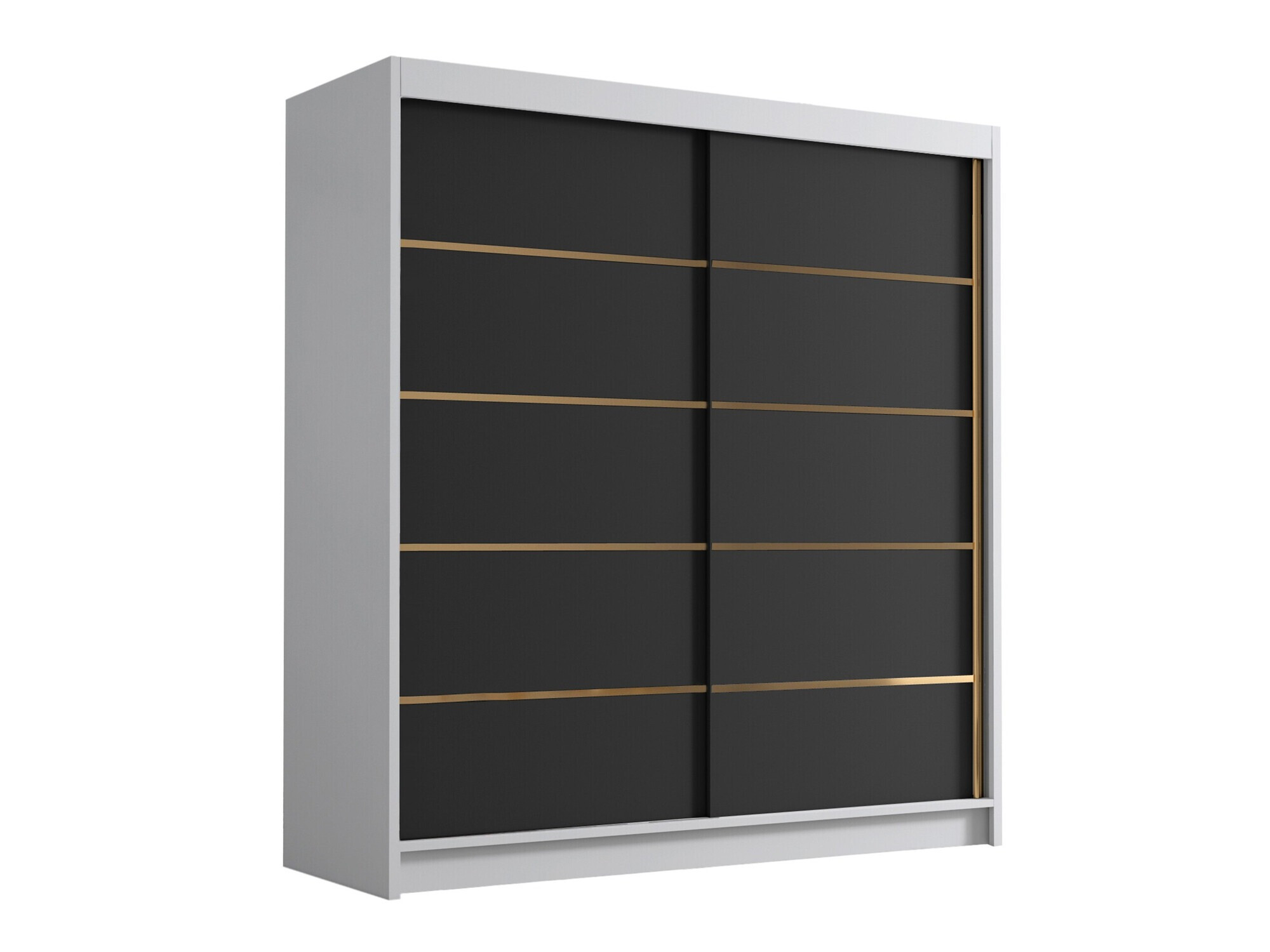 Armadio Closico Vallor III (Bianco + Nero)