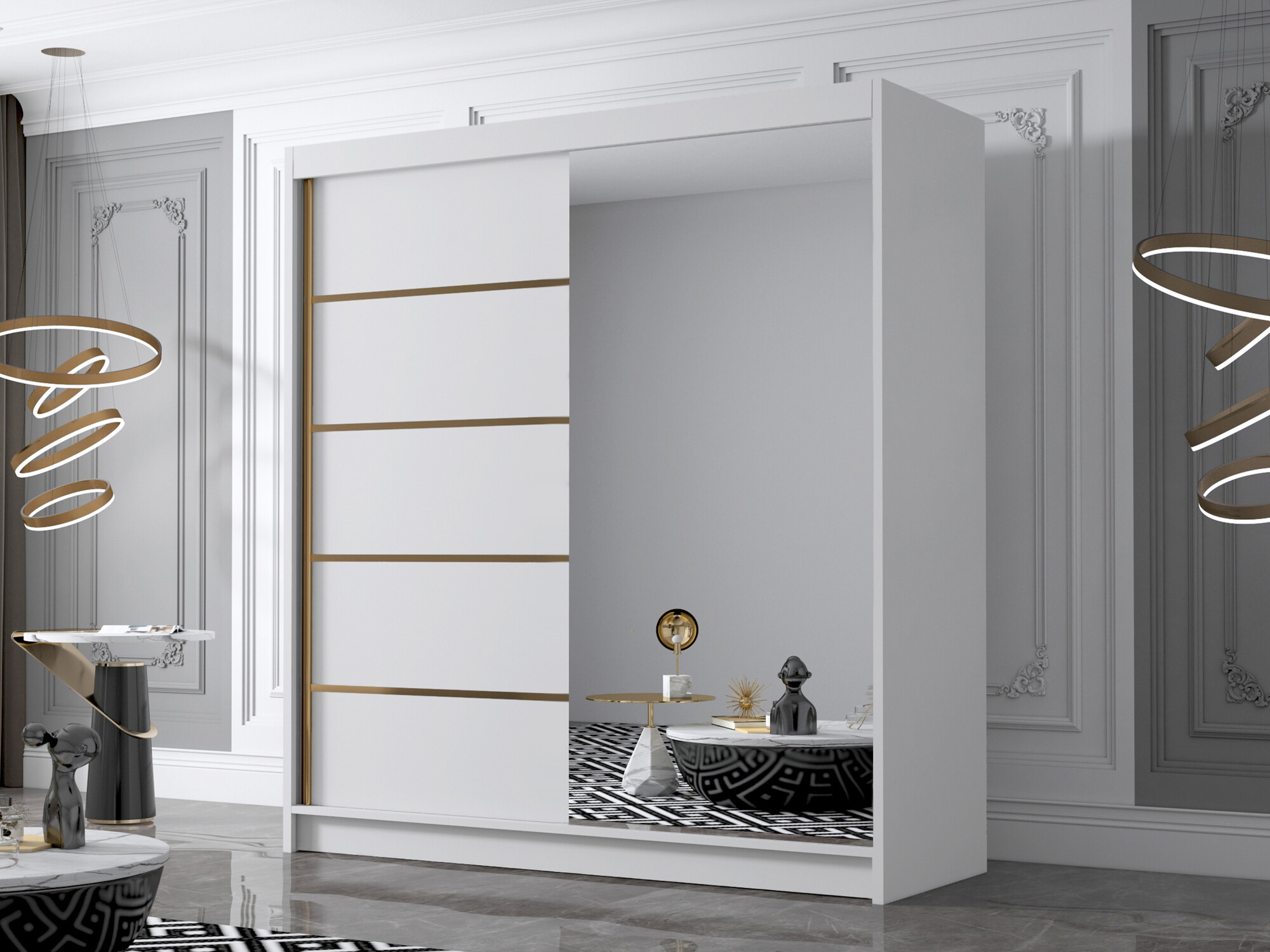 Armadio Closico Vallor III (Bianco)