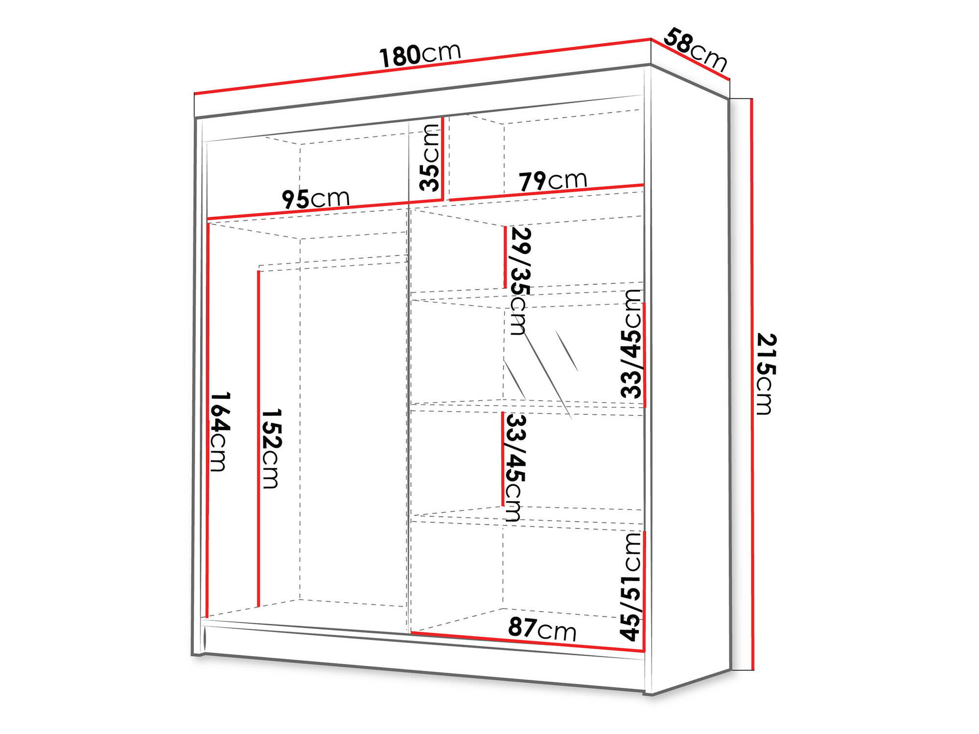 Armadio Closico Vallor III (Cachemire)