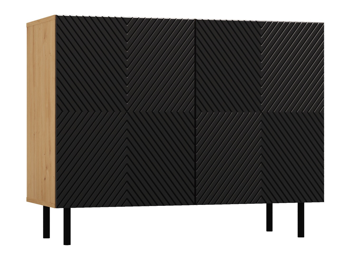 Madia Romseru 101 (Nero + Rovere Artisan)