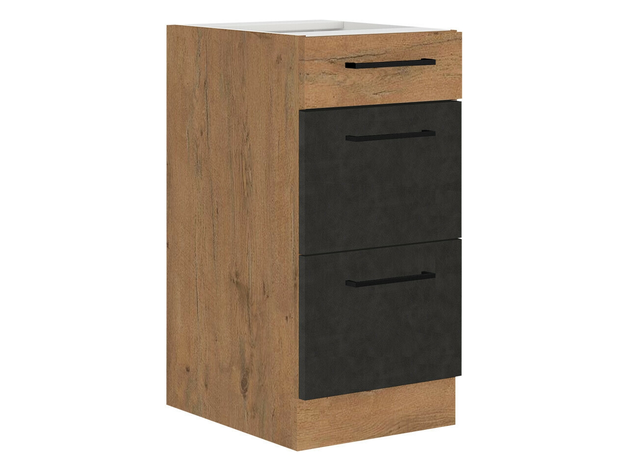 Mobile componibile con cassetti Wood Grey 132