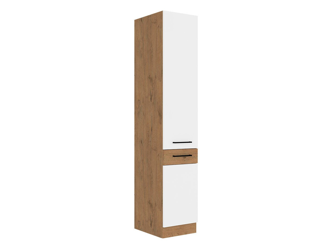 Armadietto componibile con ante Wood White 119