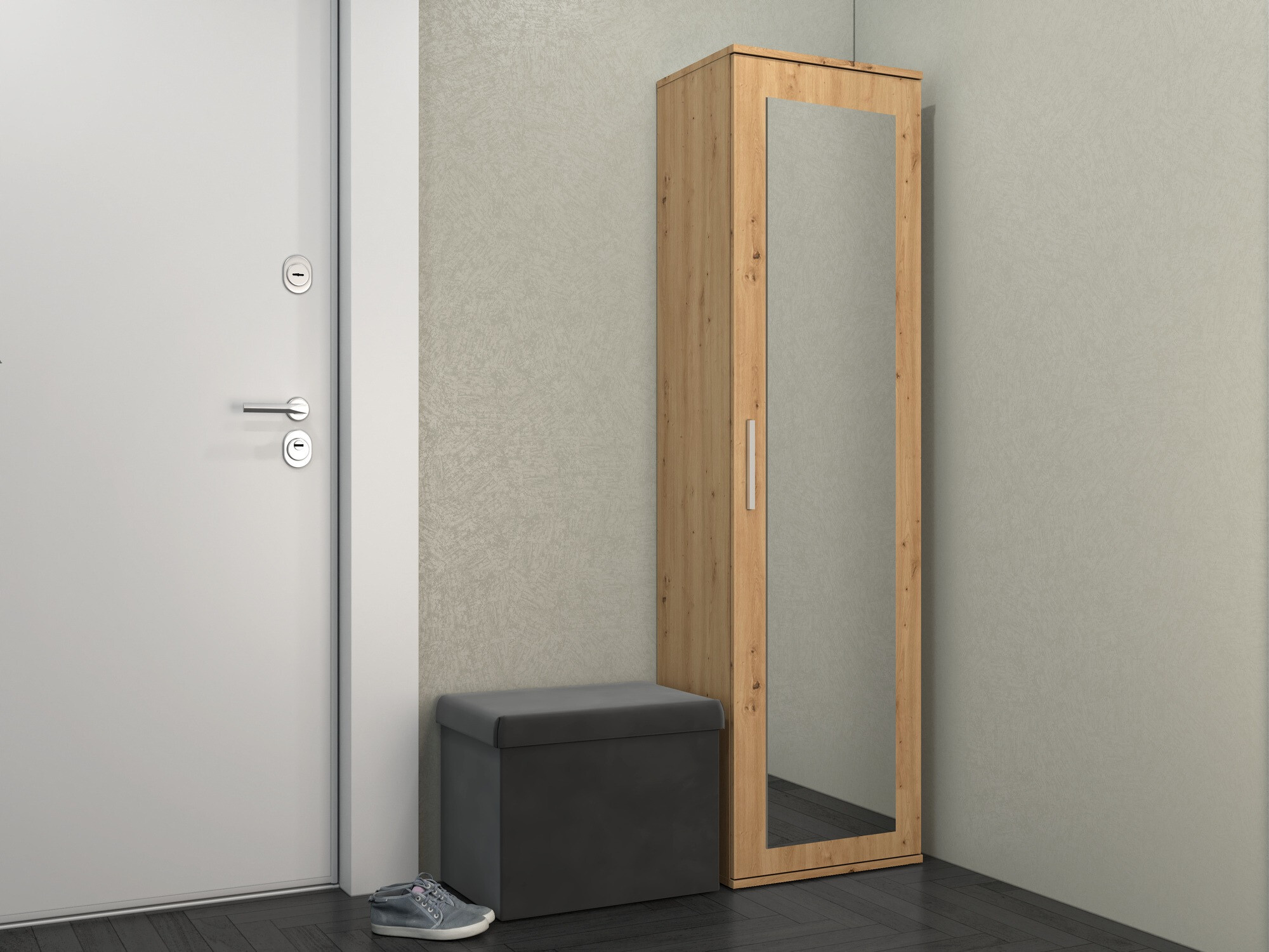 Armadio Mandeville 127 (Rovere Artisan)