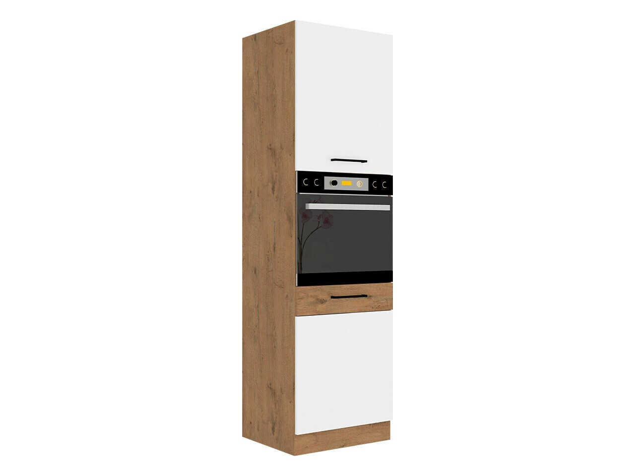 Mobile componibile per elettrodomestici da incasso Wood White 113