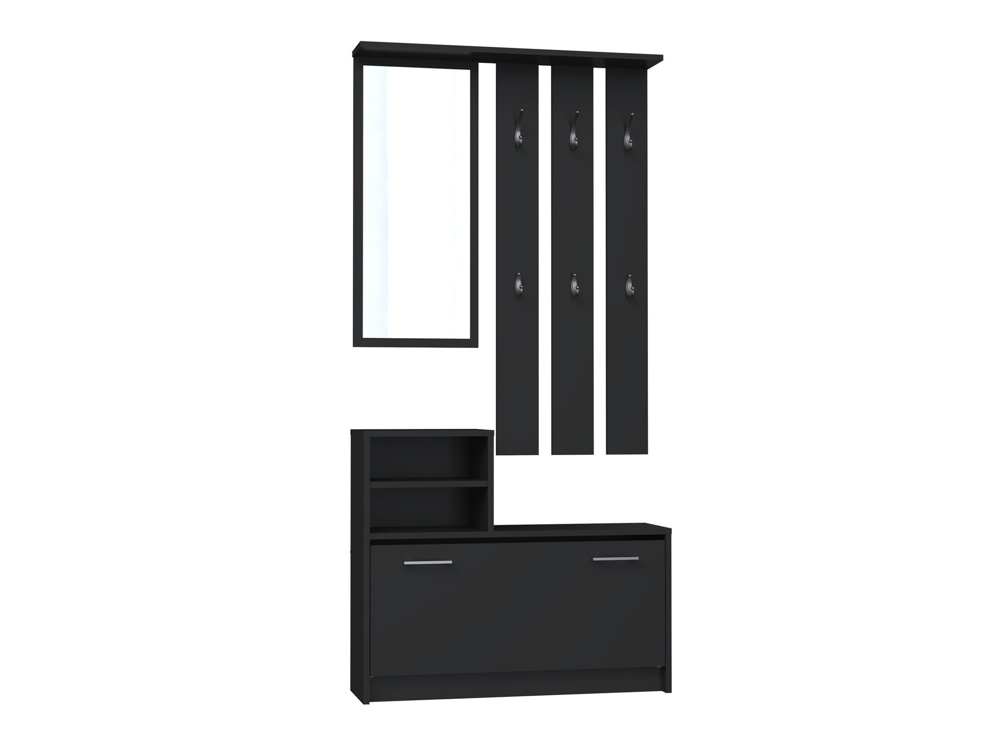 Set arredo da corridoio Mandeville 144 (Nero)