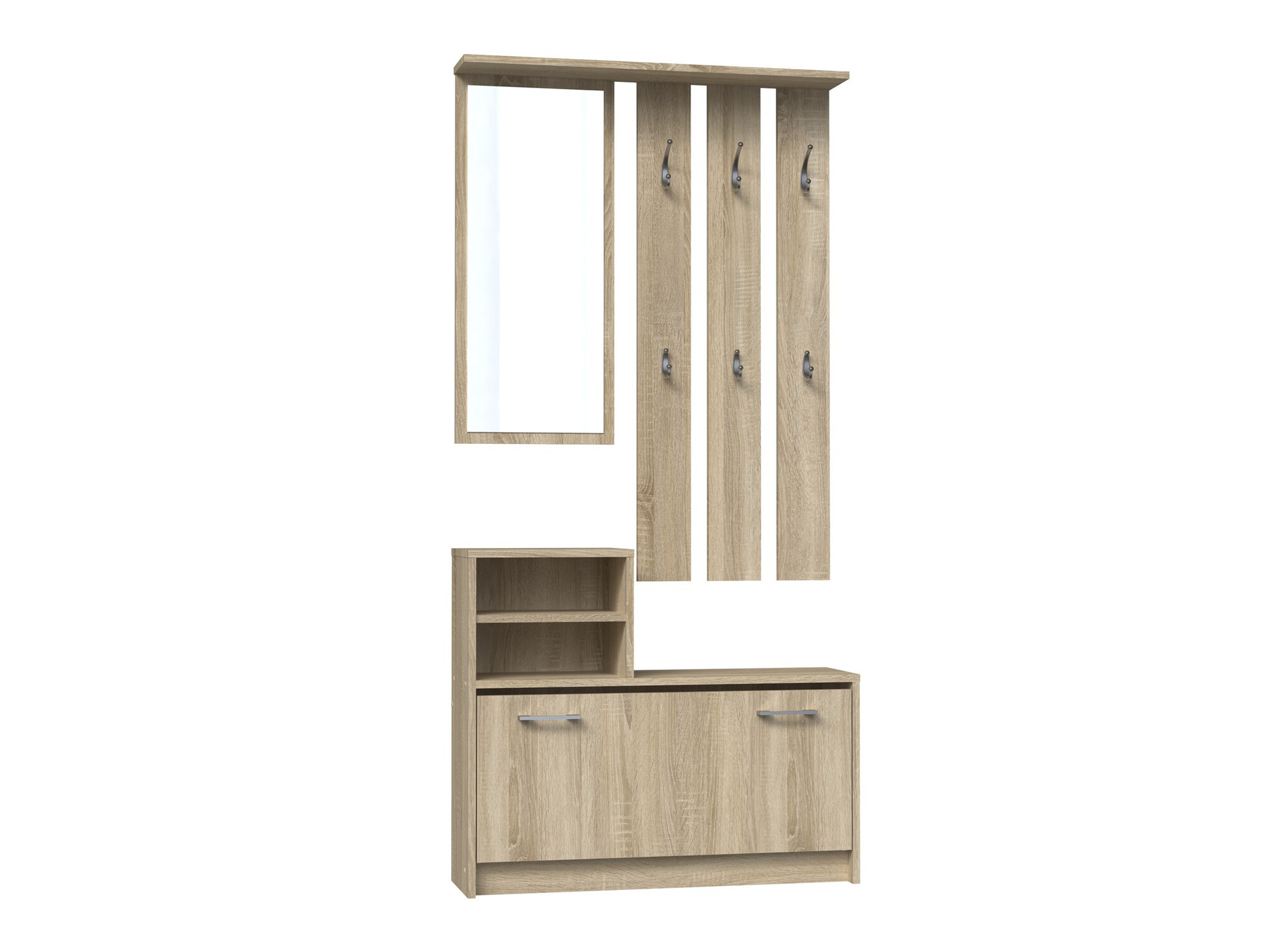 Set arredo da corridoio Mandeville 144 (Sonoma quercia)