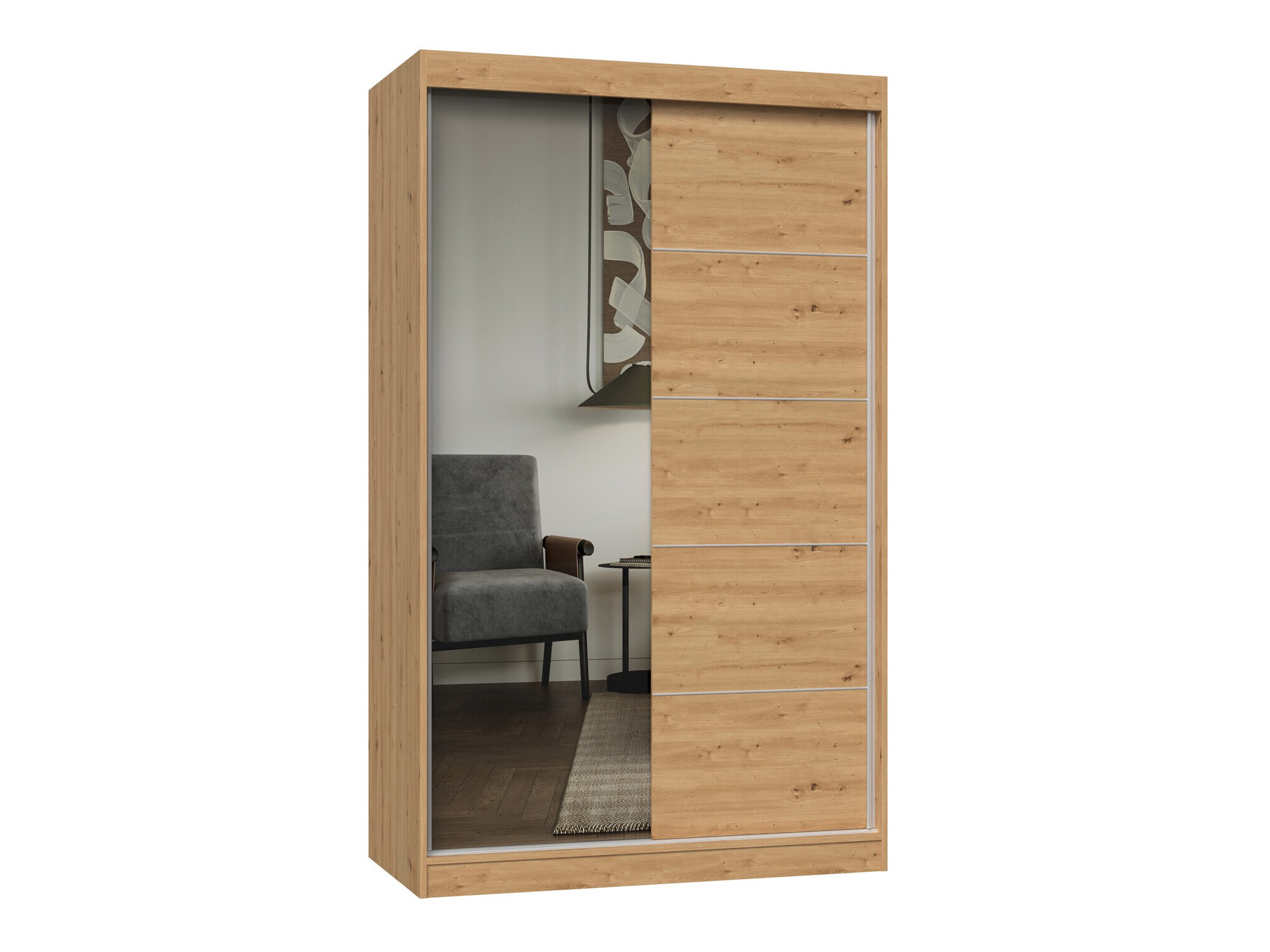 Armadio Mandeville 157 (Rovere Artisan)