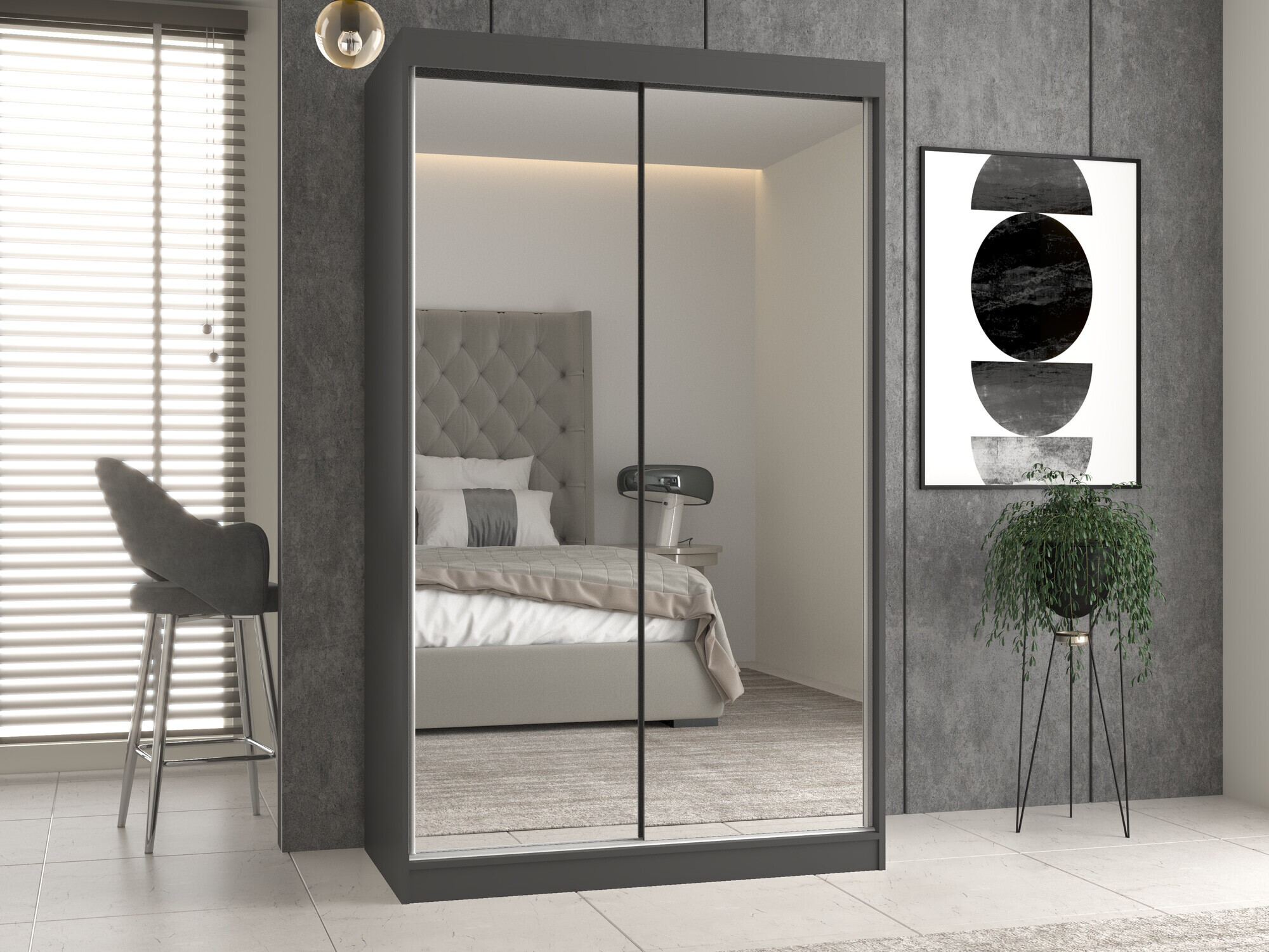 Armadio Mandeville 158 (Antracite)