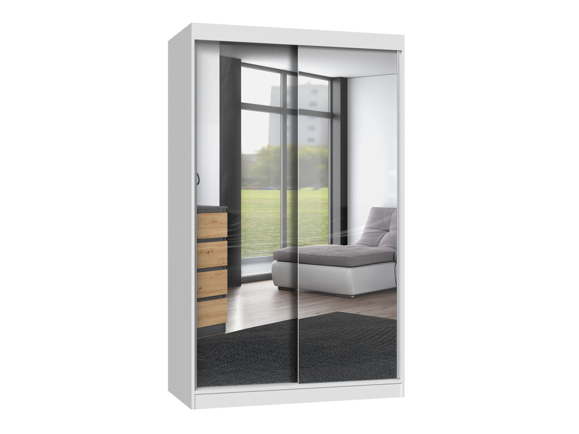 Armadio Mandeville 158 (Bianco)