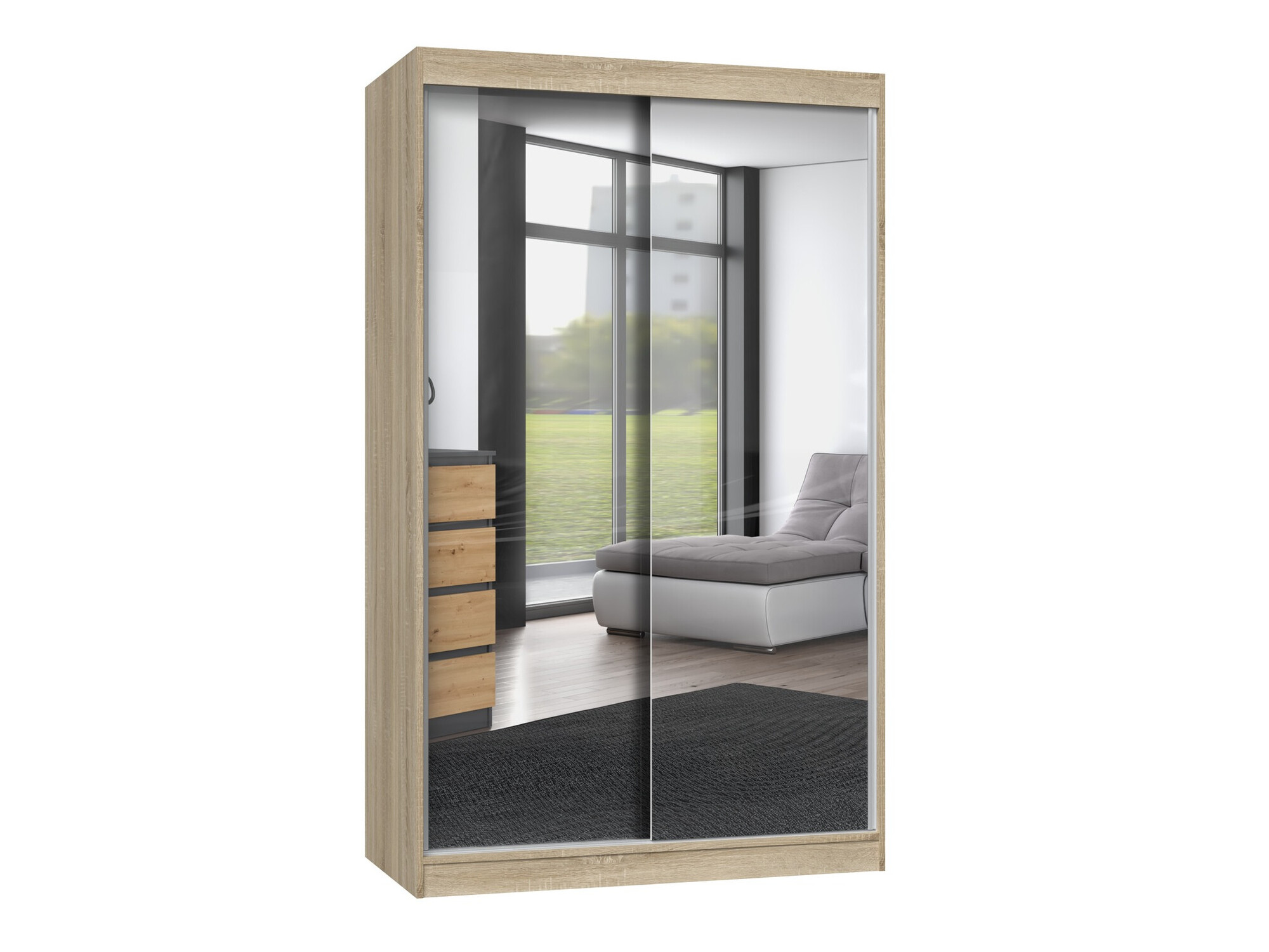 Armadio Mandeville 158 (Sonoma quercia)