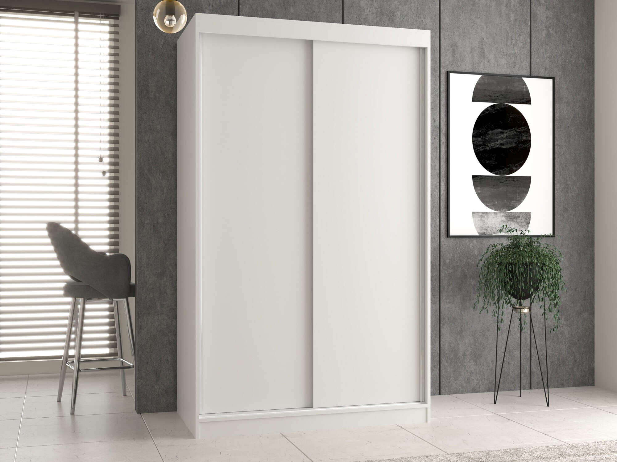 Armadio Mandeville 159 (Bianco)