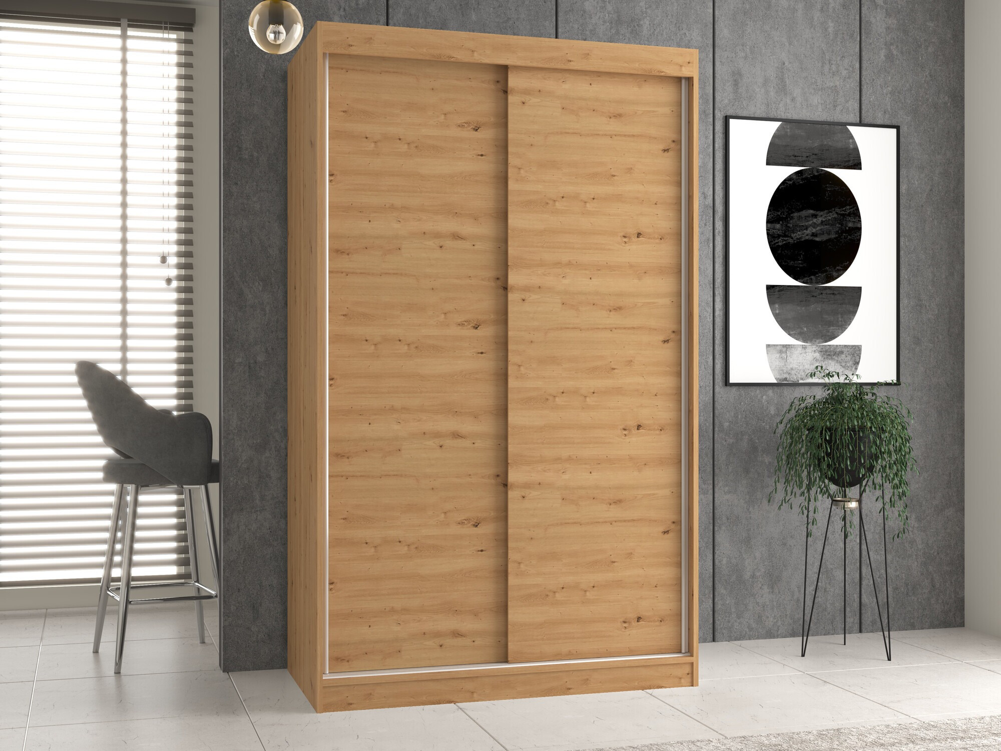 Armadio Mandeville 159 (Rovere Artisan)