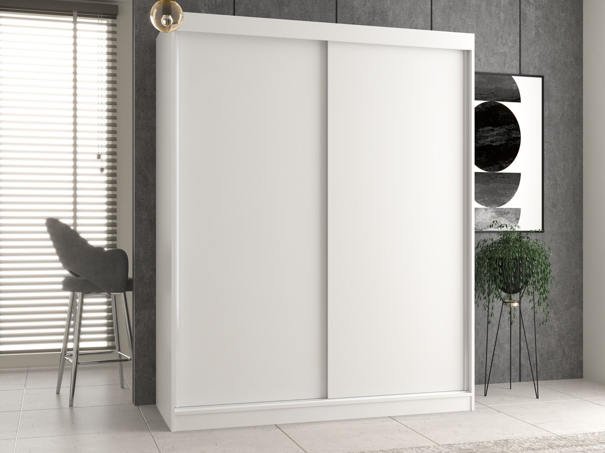 Armadio Mandeville 167 (Bianco)