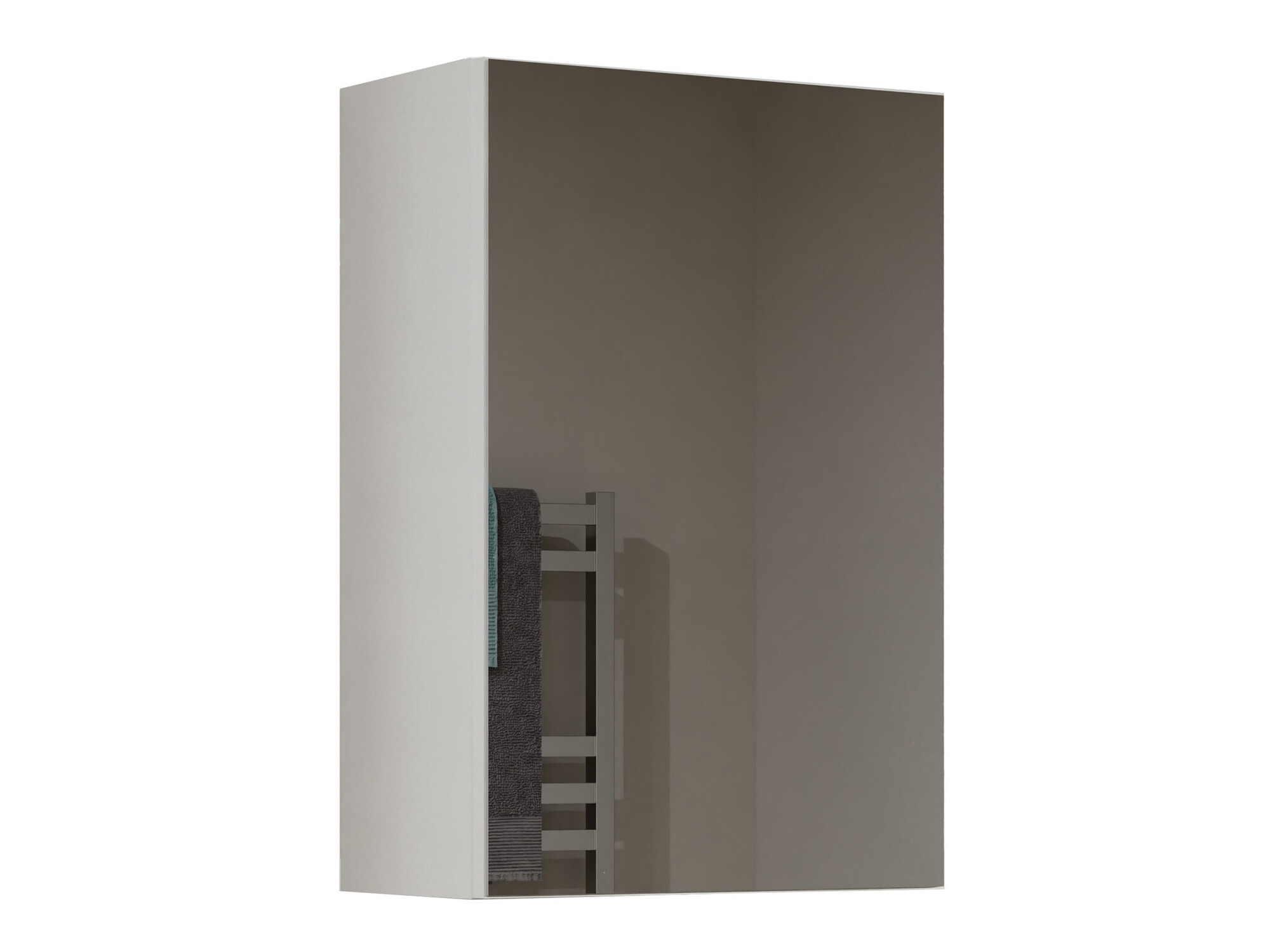 Armadietto a specchio da bagno Balelbo 100 (Bianco)