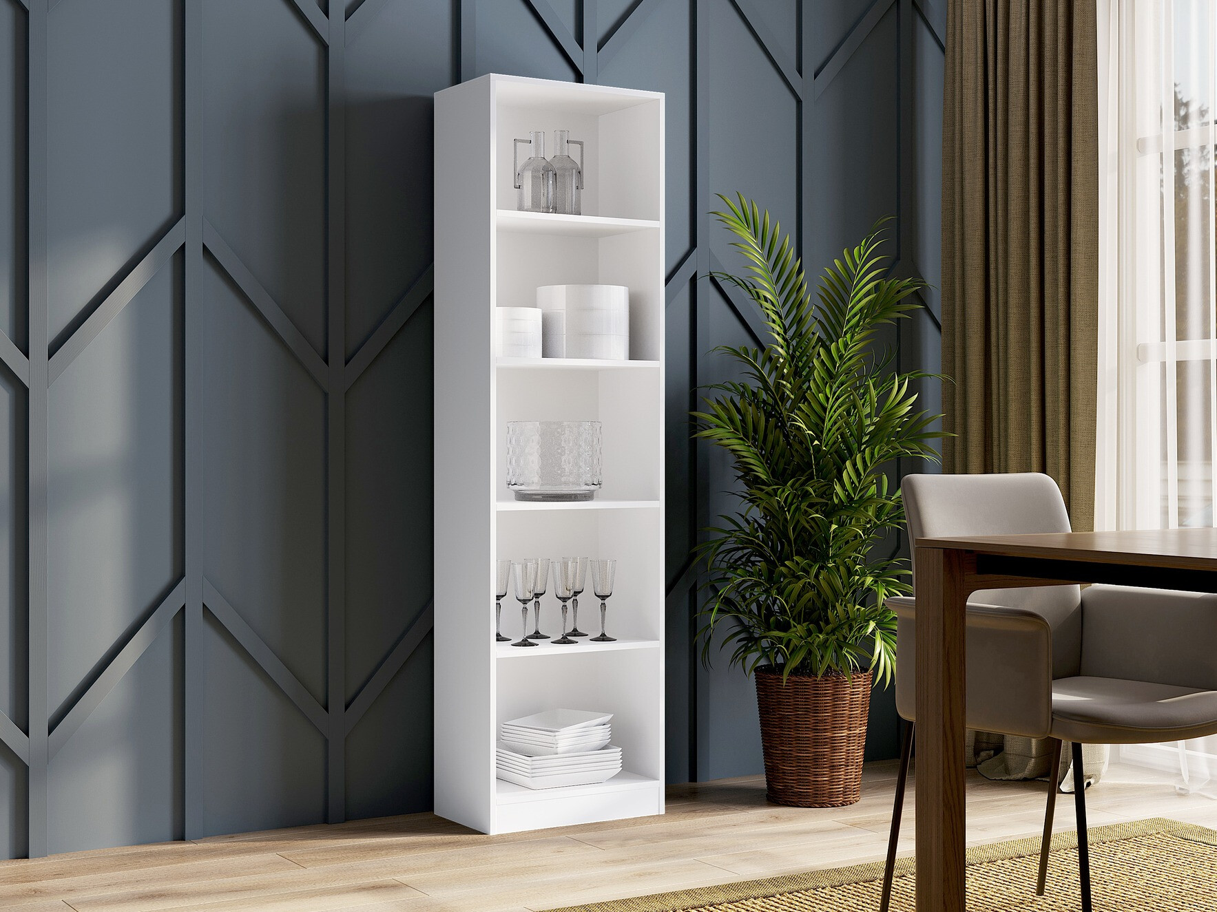 Scaffale Mandeville 188 (Bianco)