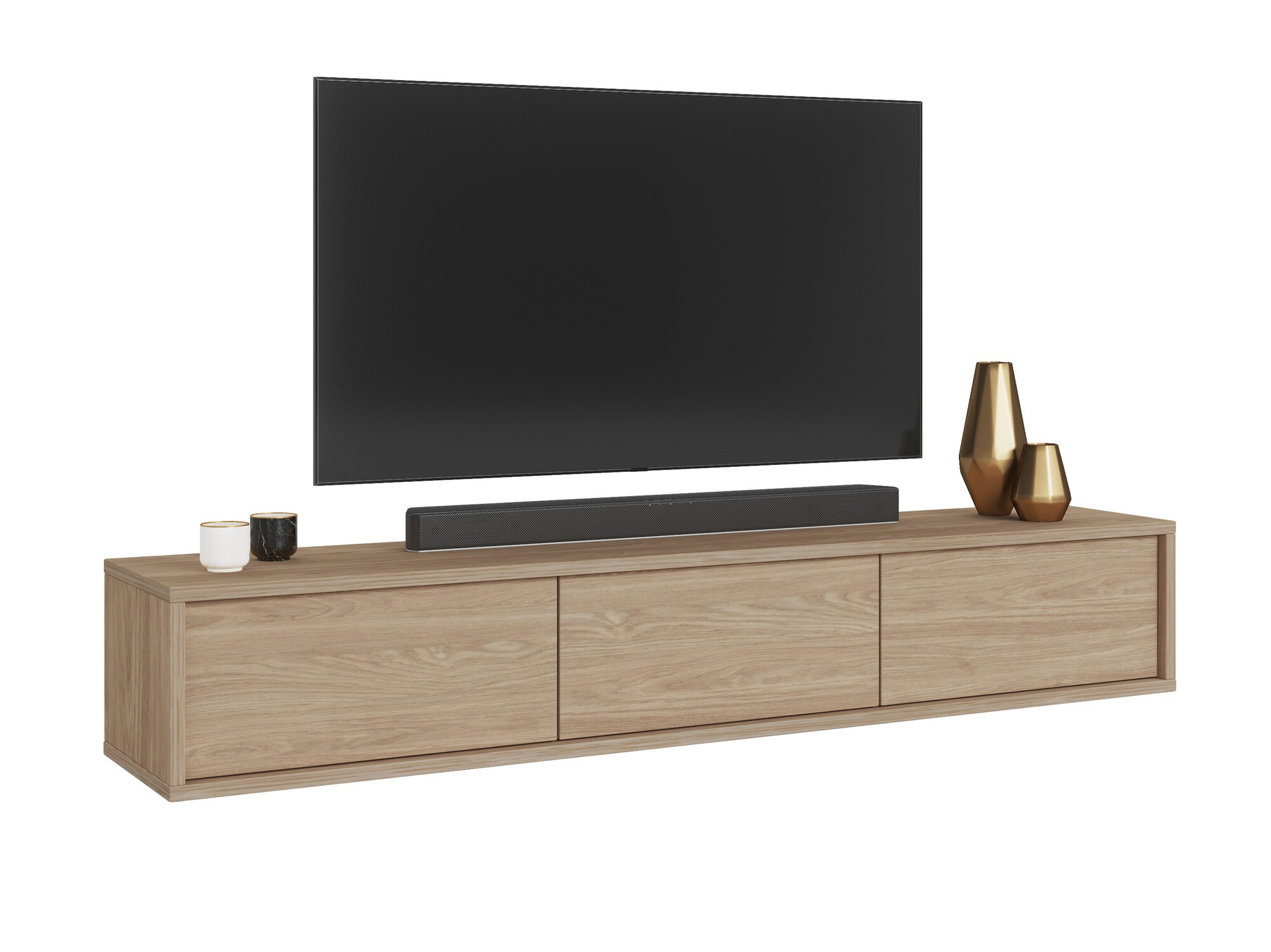 Mobile porta TV Austin 324 (Quercia)