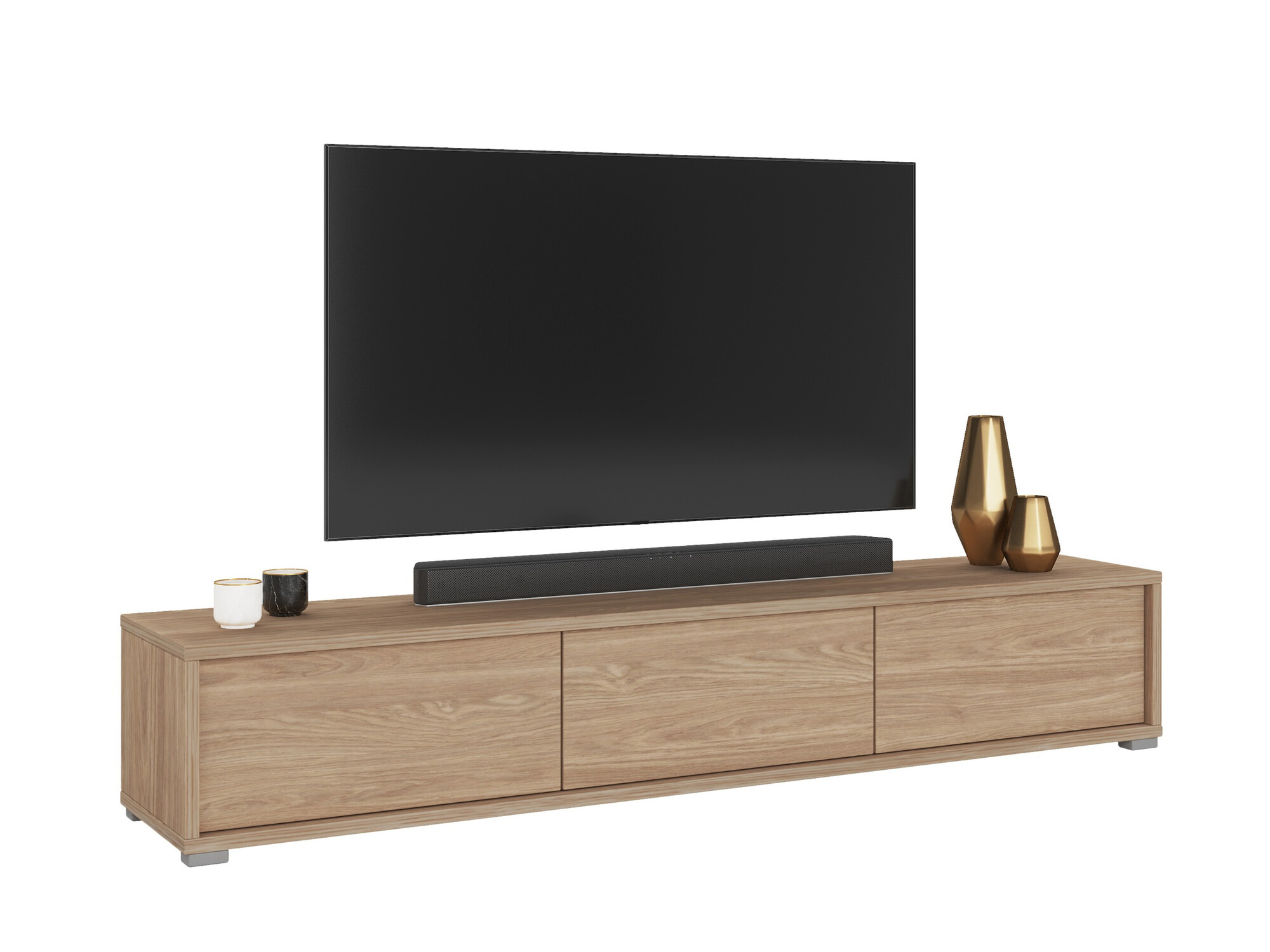 Mobile porta TV Austin 324 (Quercia)