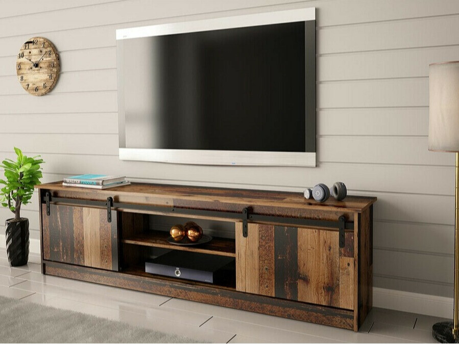 Mobile porta TV Charlotte 156 (Albero invecchiato)