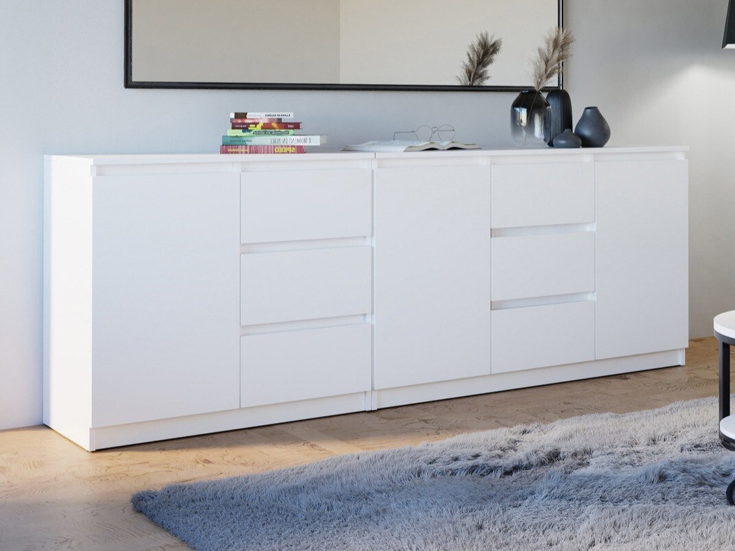 Cassettiera Elbvelu 109 (Bianco)