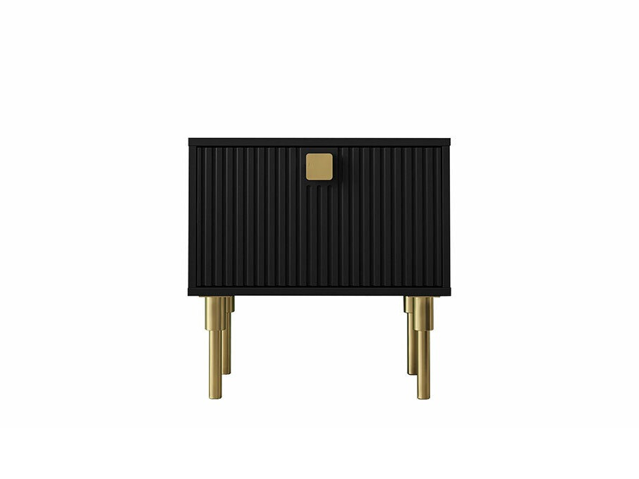 Comodino Merced 121 (Nero + D'oro)