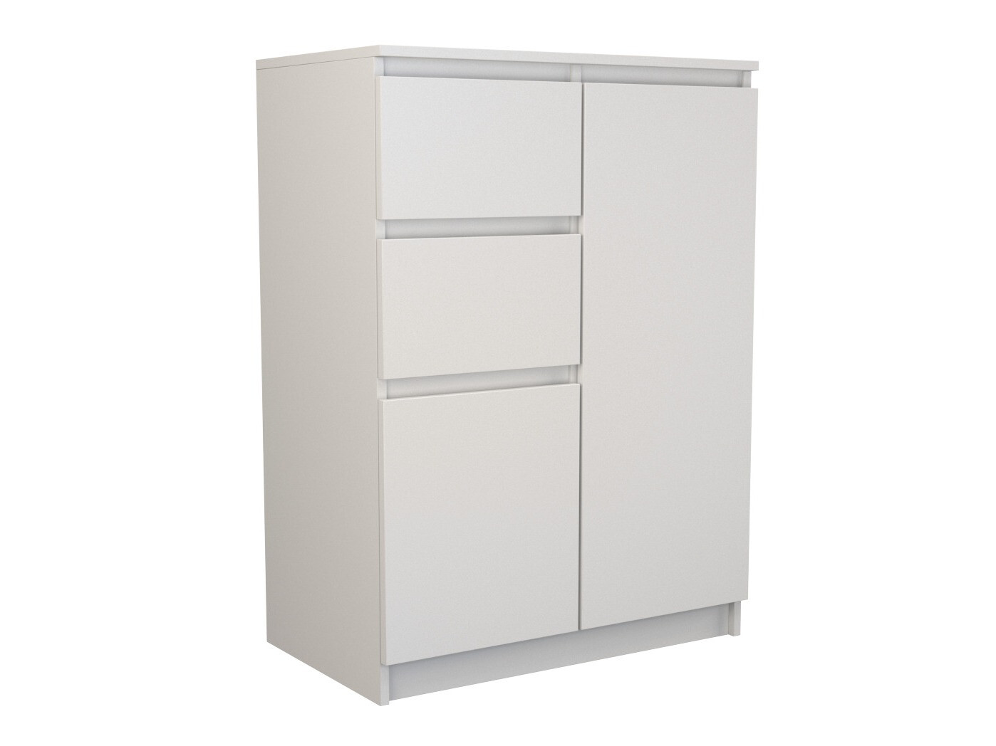 Cassettiera Elbvelu 111 (Bianco)