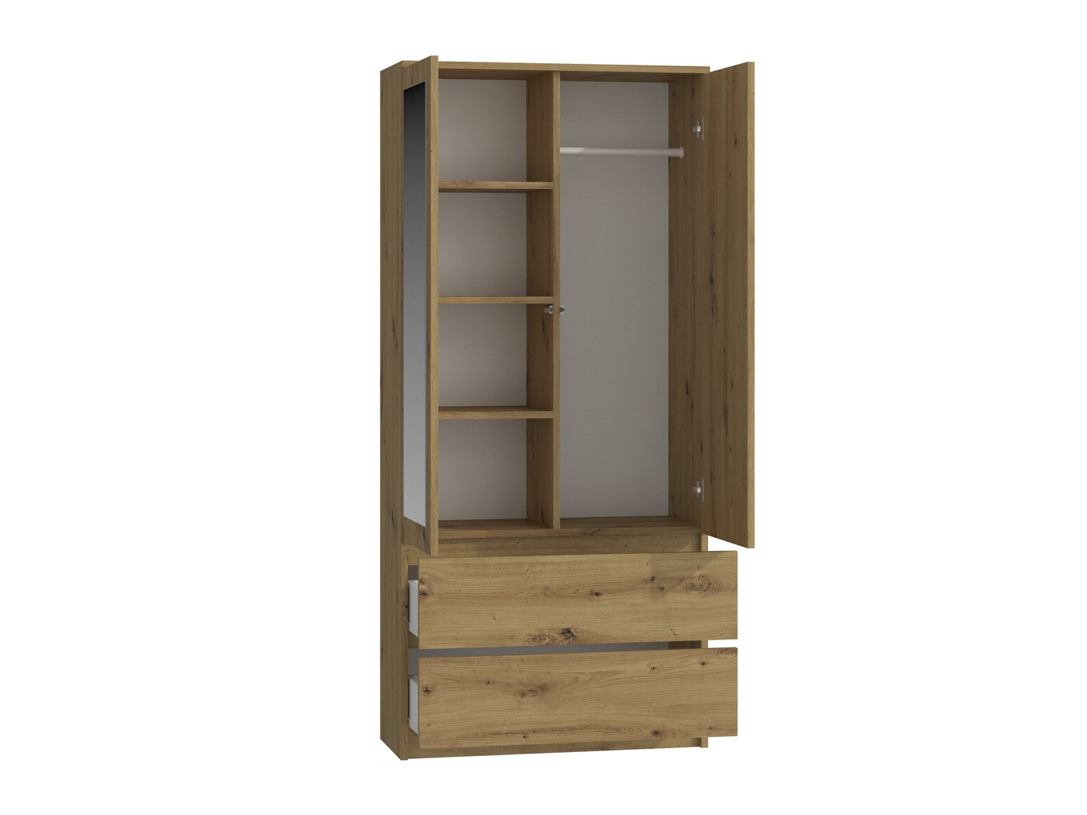 Armadio Elbvelu 116 (Rovere Artisan)