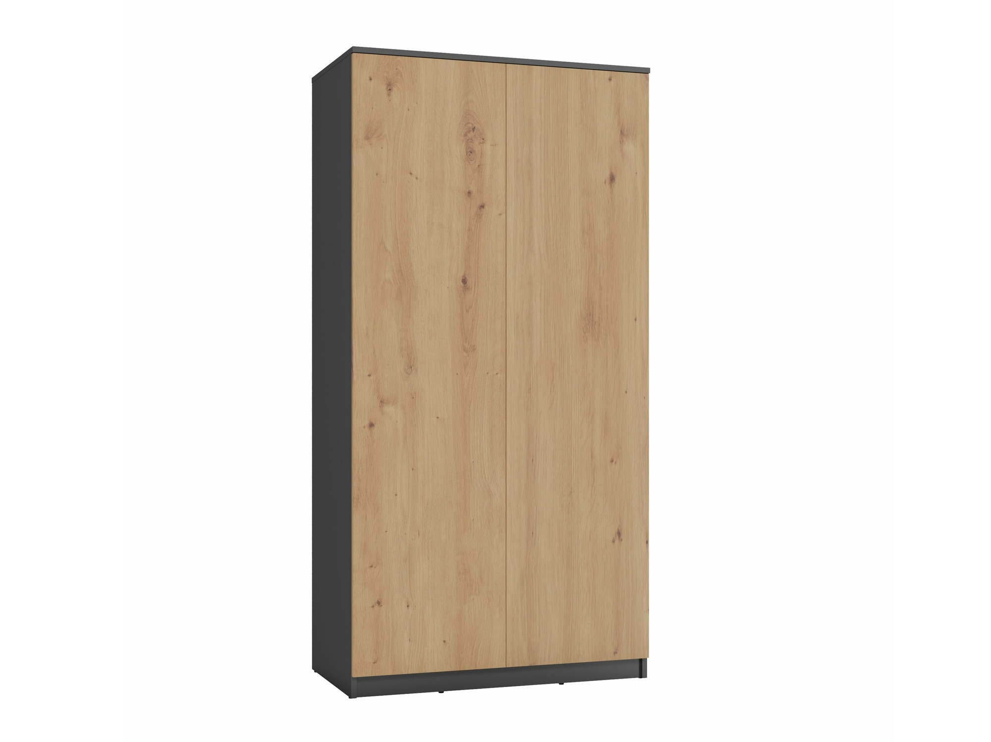 Armadio Elbvelu 117 (Antracite + Rovere Artisan)