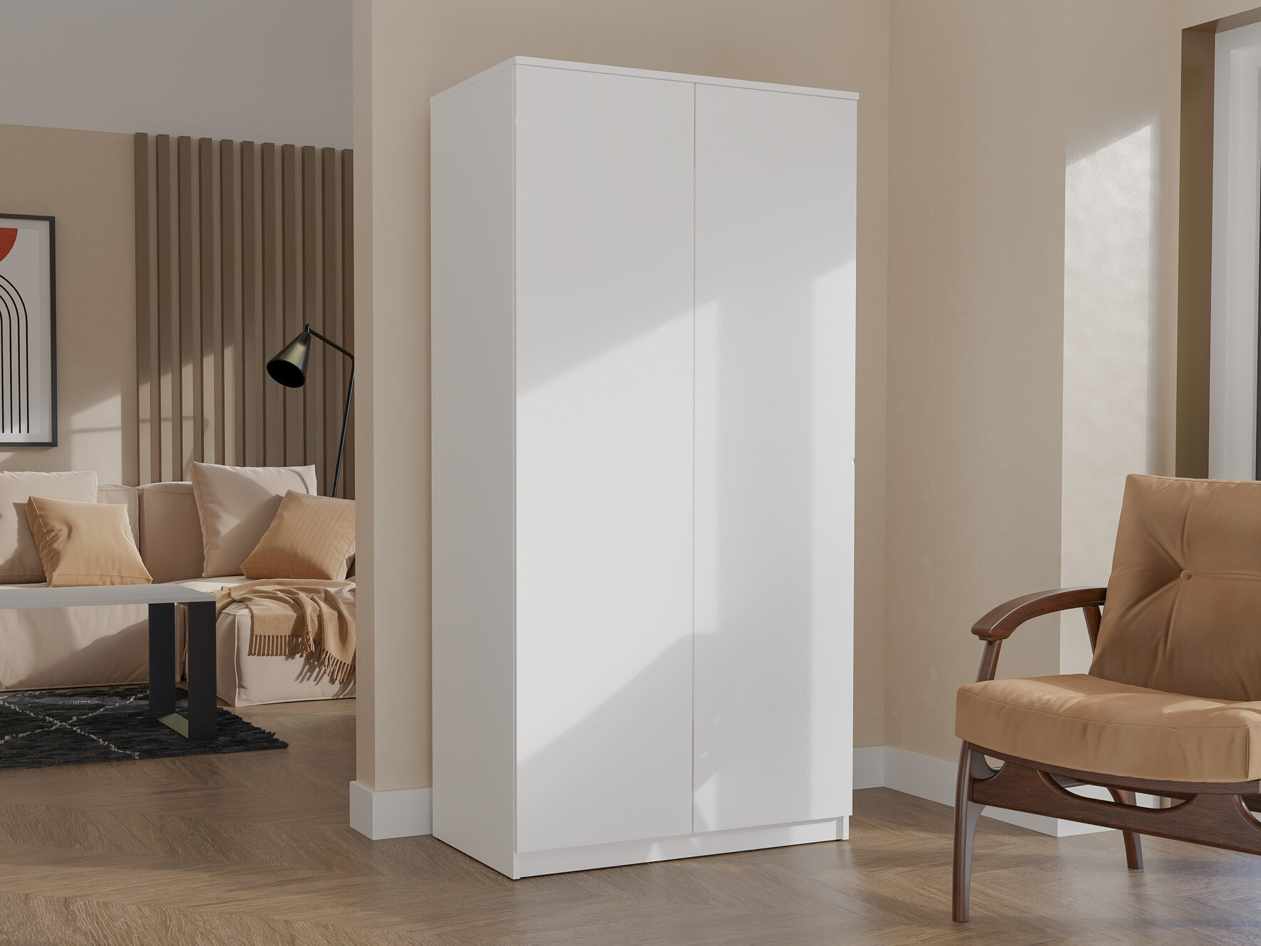 Armadio Elbvelu 117 (Bianco)