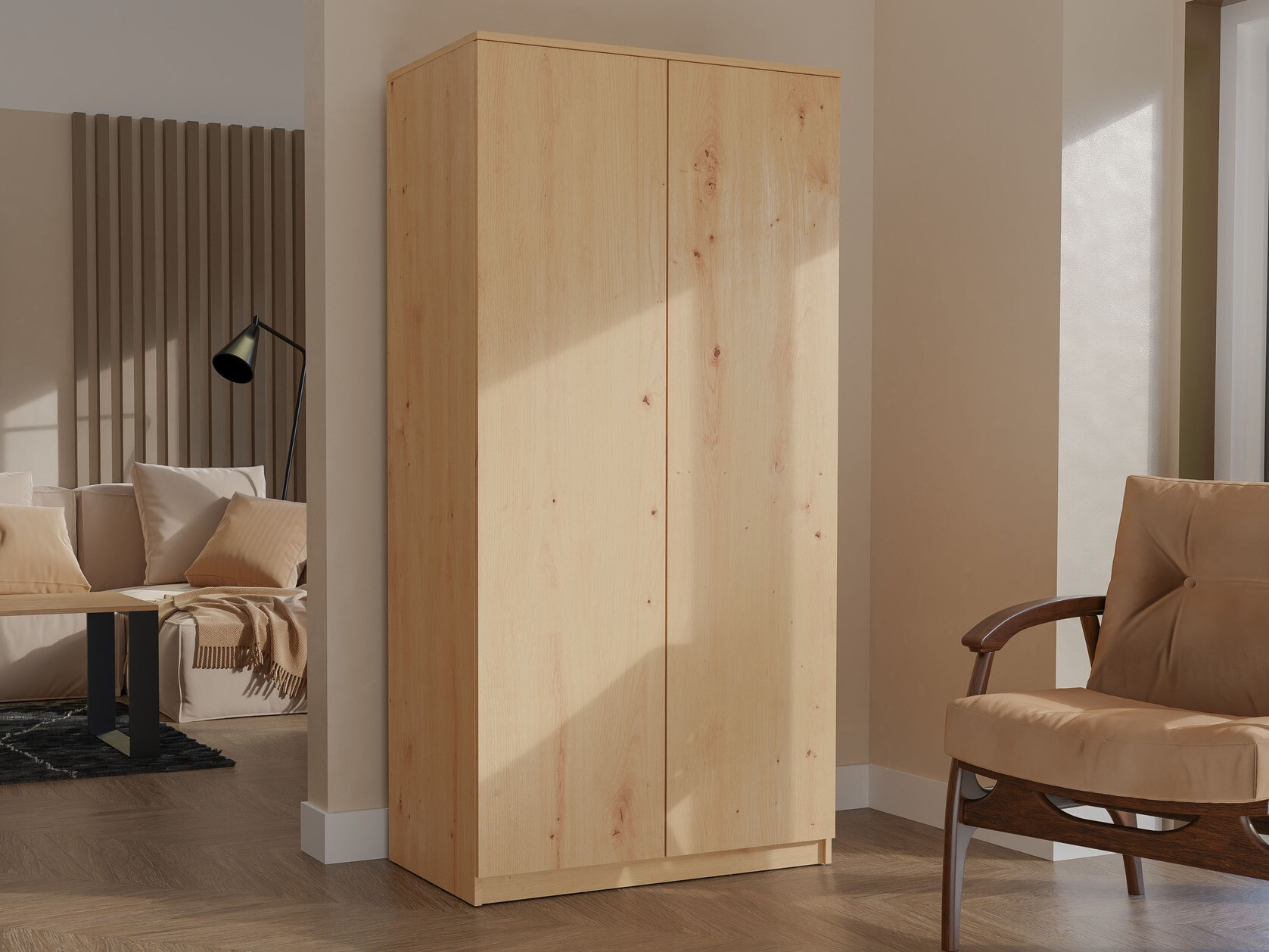 Armadio Elbvelu 117 (Rovere Artisan)