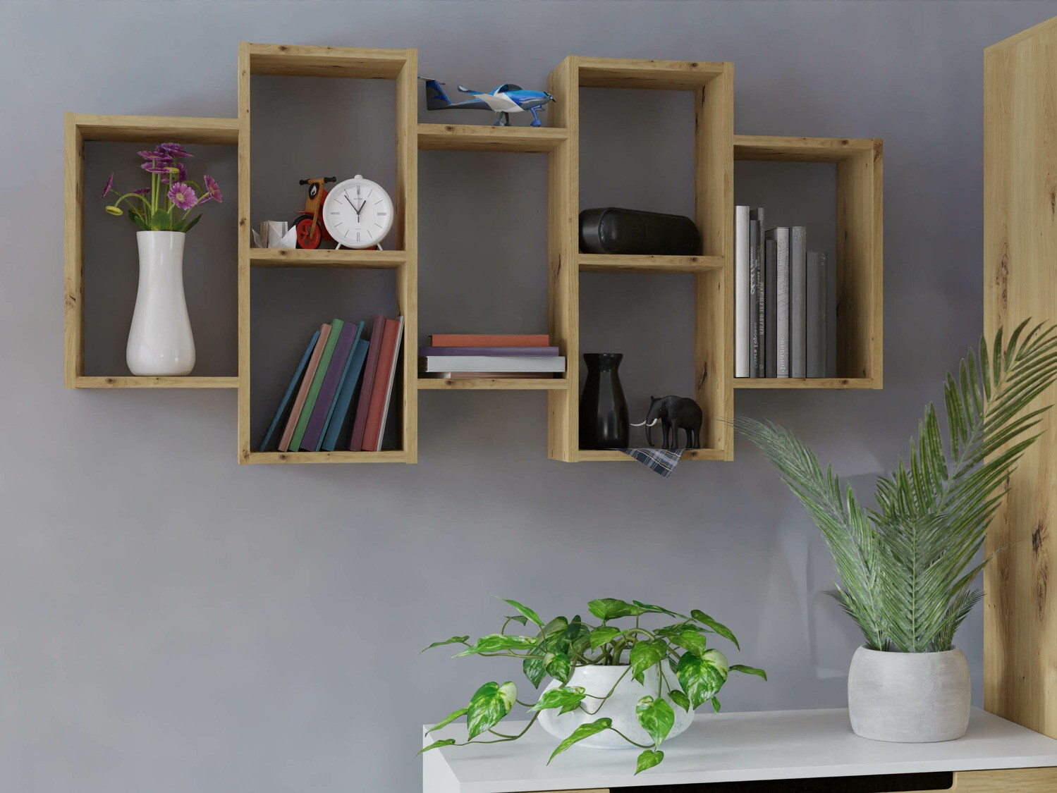 Mensola Mandeville 226 (Rovere Artisan)