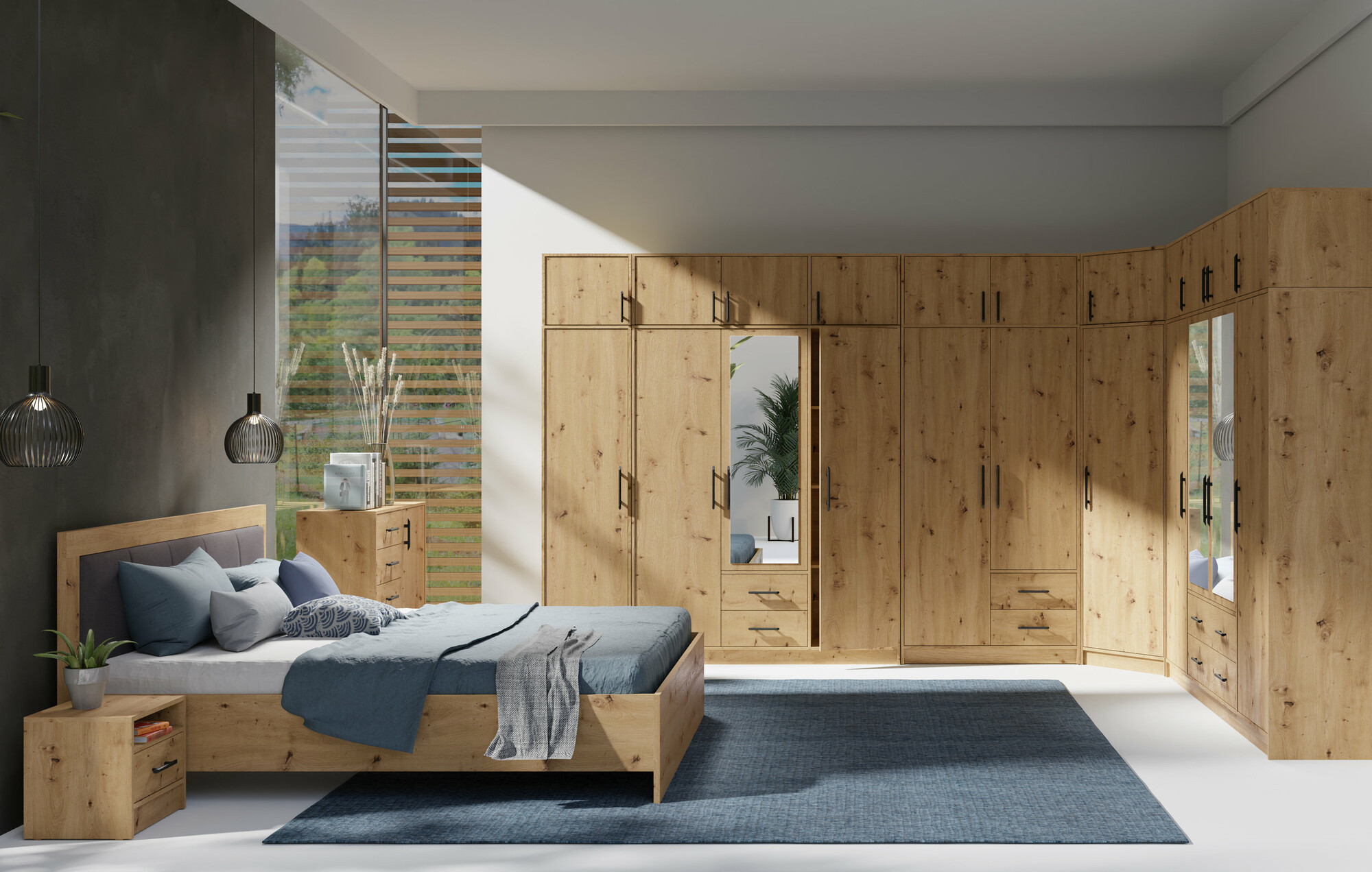 Armadio Cavmero 104 (Rovere Artisan)