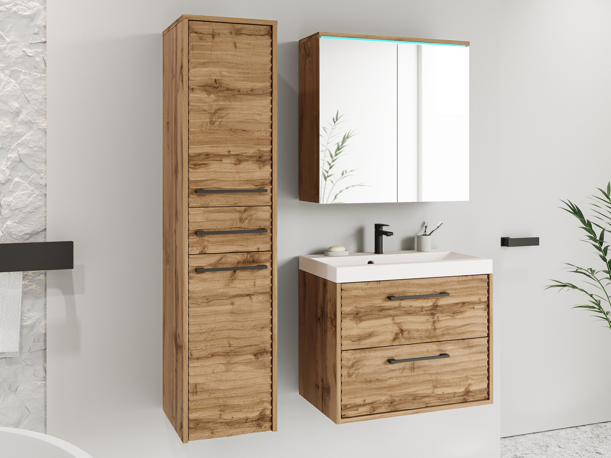 Set bagno Sarasota 173 (Quercia di Wotan)