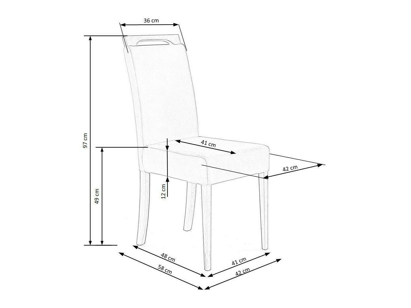 Sedia Houston 1055 (Monolith 77)