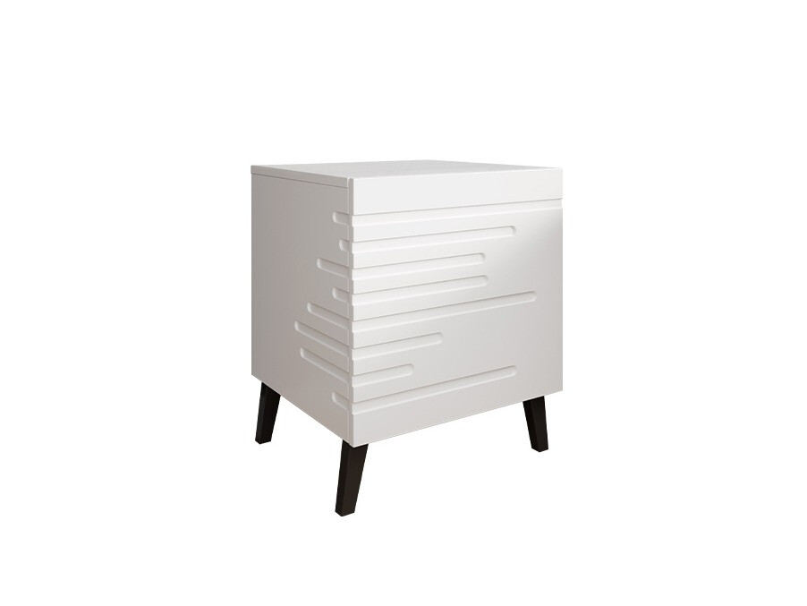 Set di comodini Charlotte 141 (Bianco)