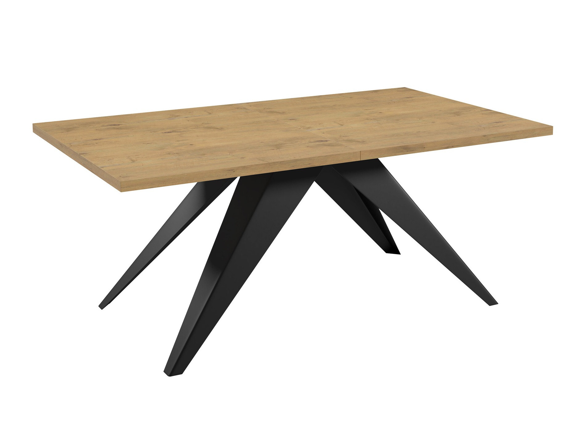 Tavolo Oswego 113 (Nero + Quercia lancelot)