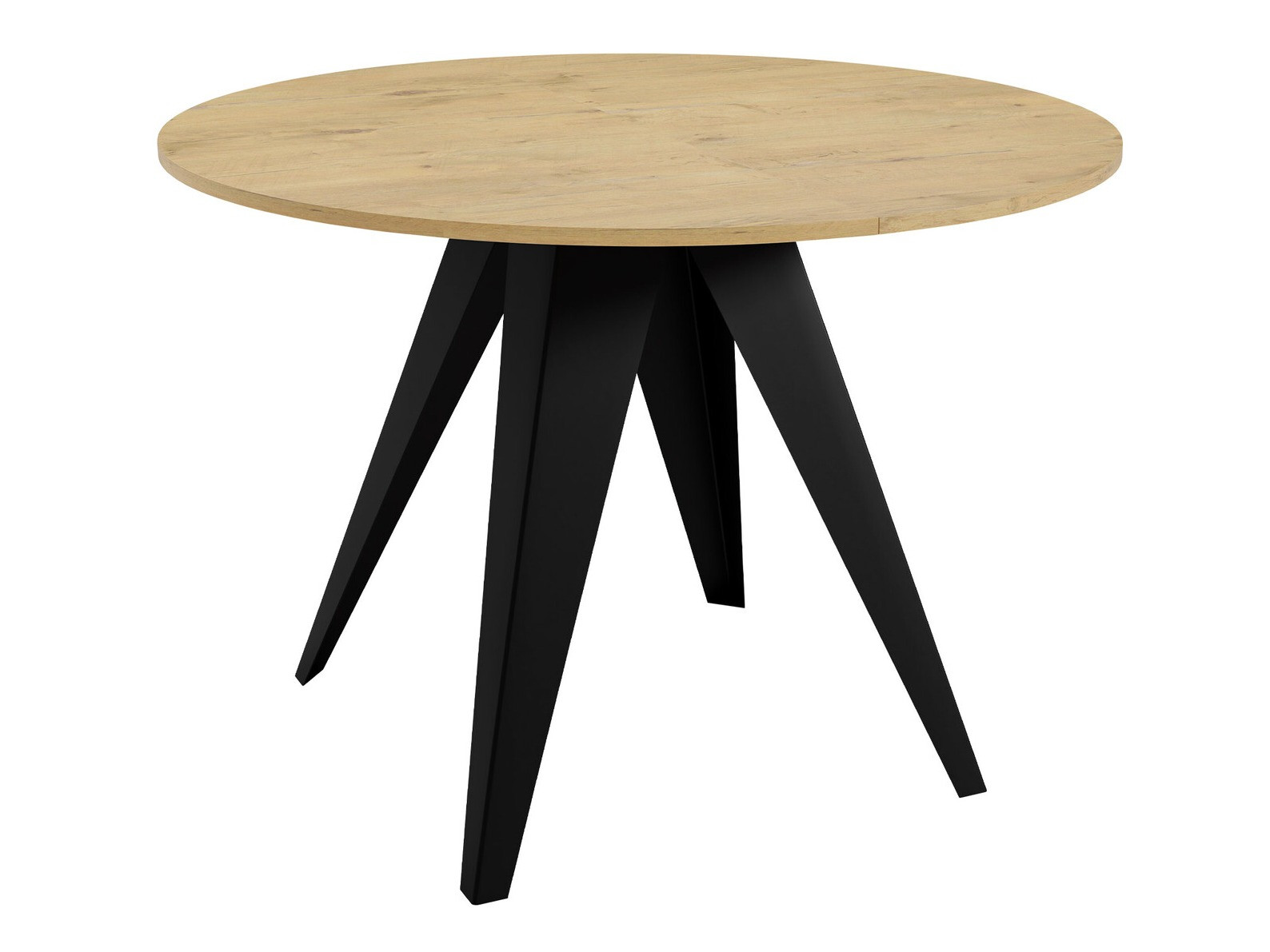 Tavolo Oswego 114 (Nero + Quercia lancelot)
